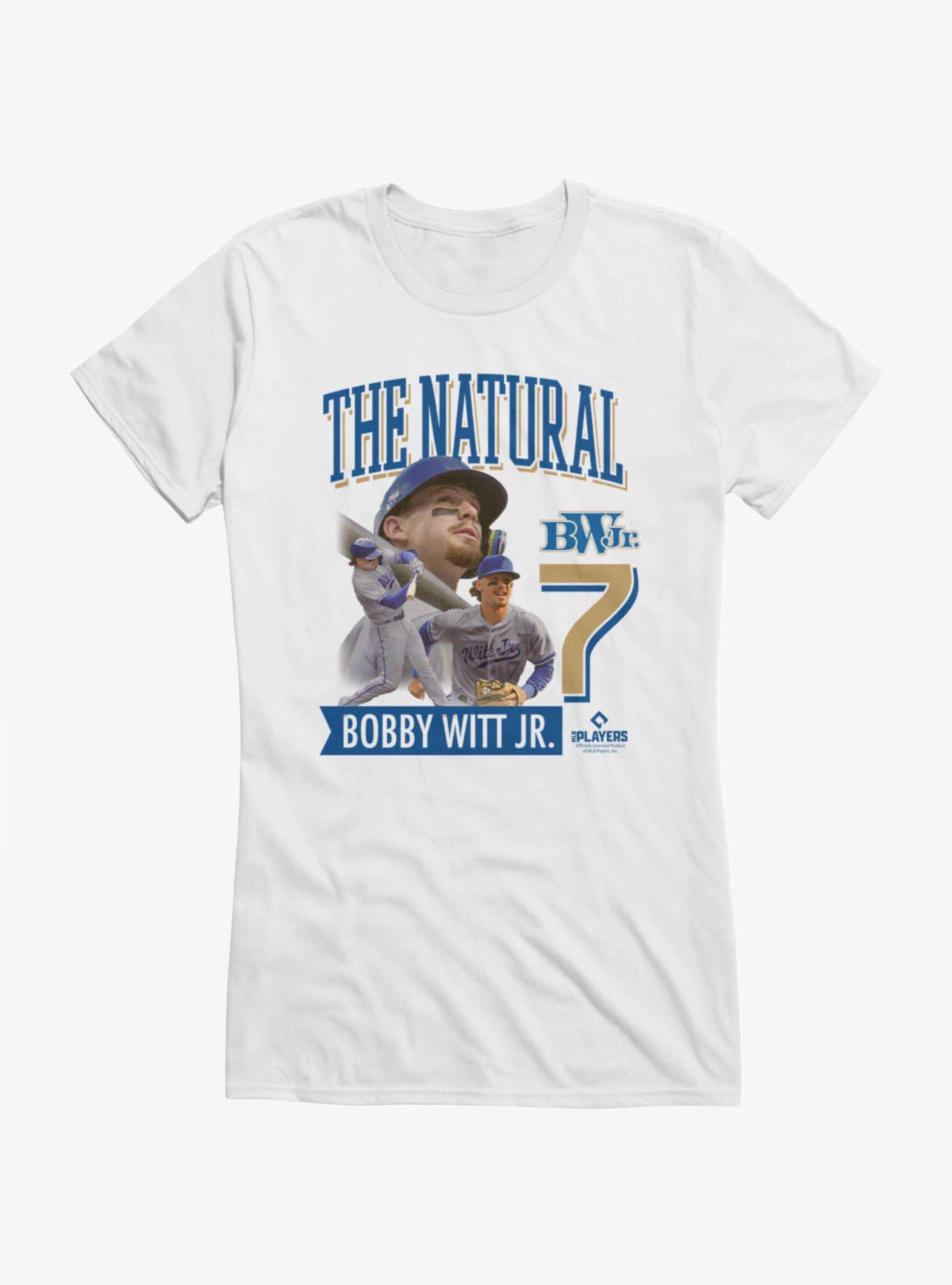 MLB Bobby Witt Jr. The Natural Collage Girls T-Shirt, , hi-res