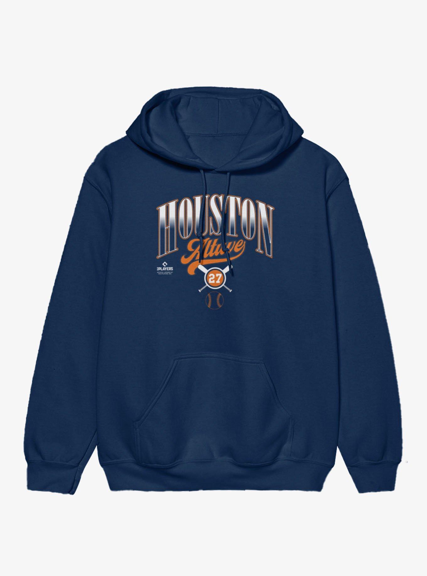 MLB Jose Altuve Houston Bats Crossed Hoodie, , hi-res