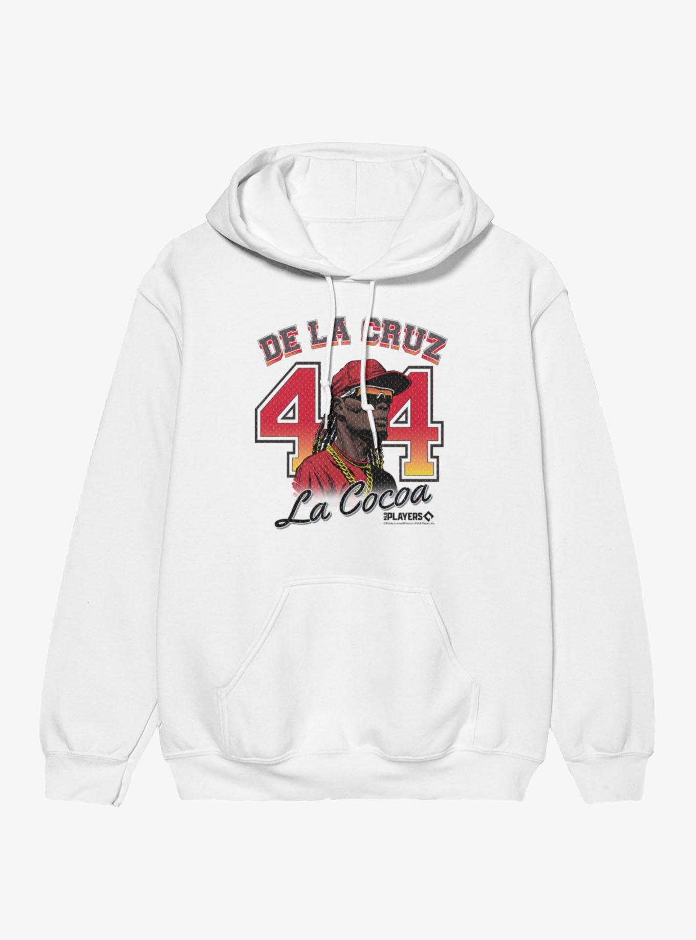 MLB Elly De La Cruz La Cocoa Hoodie, WHITE, hi-res