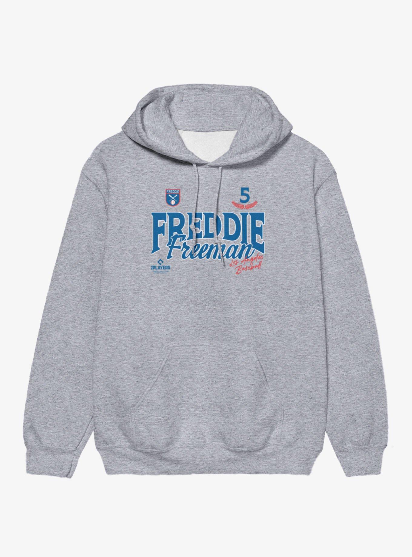 MLB Freddie Freeman Baseball Badges Hoodie, , hi-res
