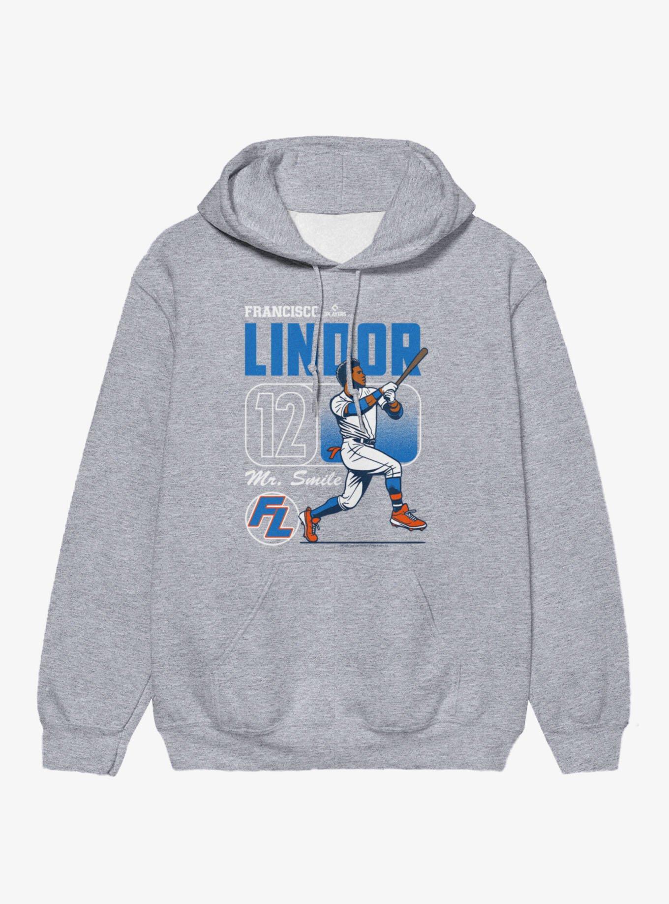 MLB Francisco Lindor 12 Batter Hoodie, , hi-res