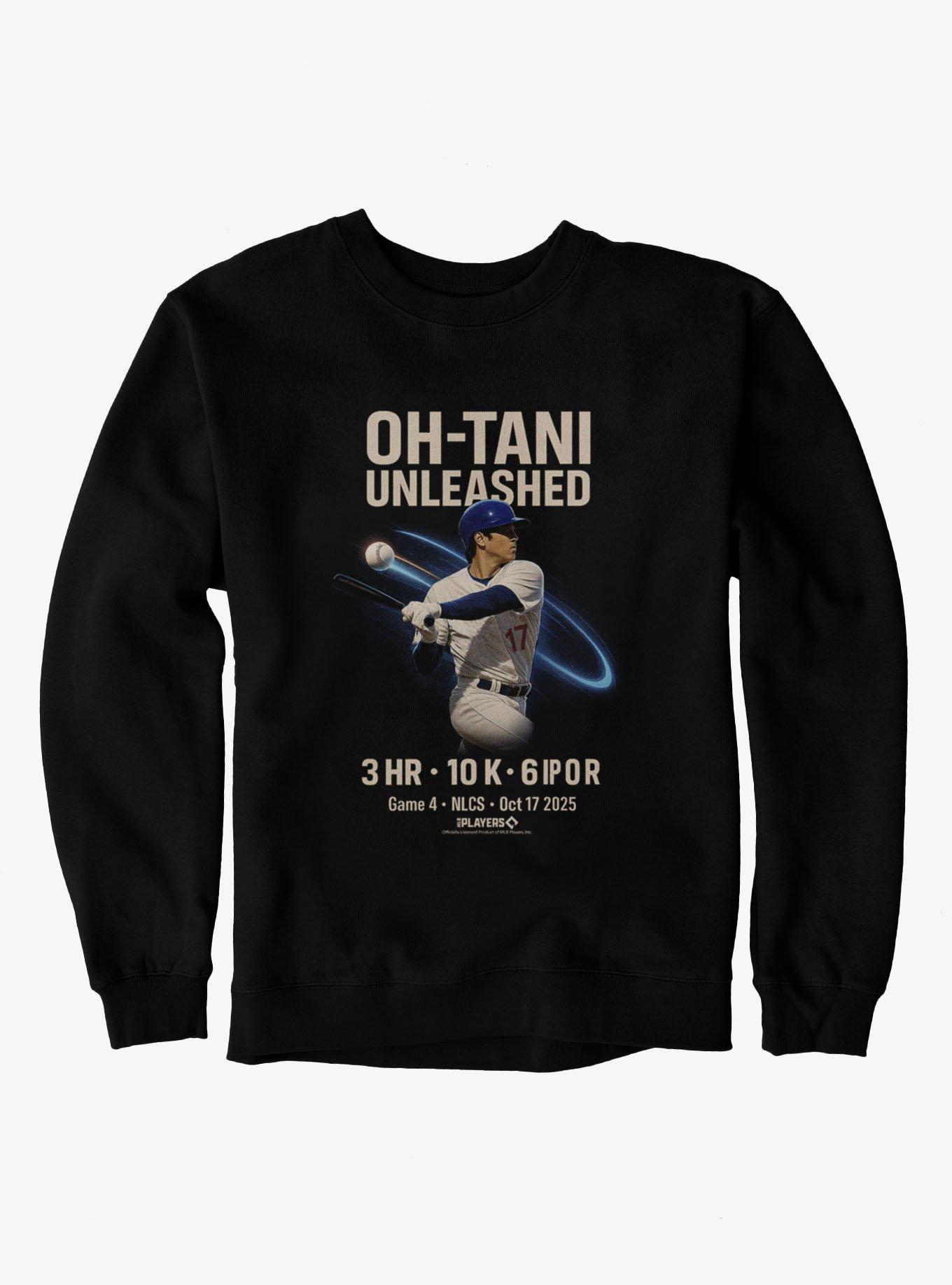 MLB Shohei Ohtani Unleashed Sweatshirt, BLACK, hi-res