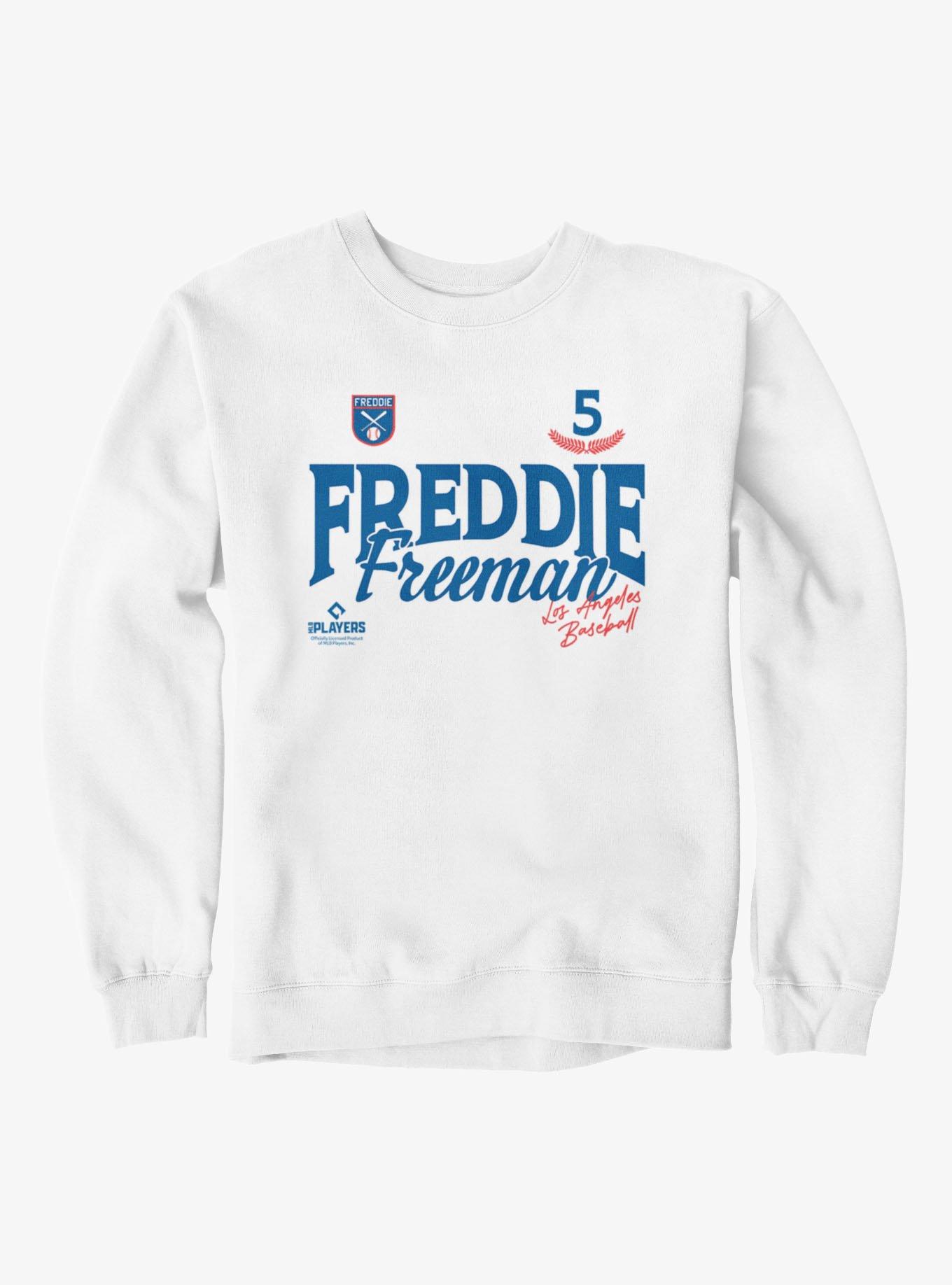 MLB Freddie Freeman Baseball Badges Sweatshirt, , hi-res