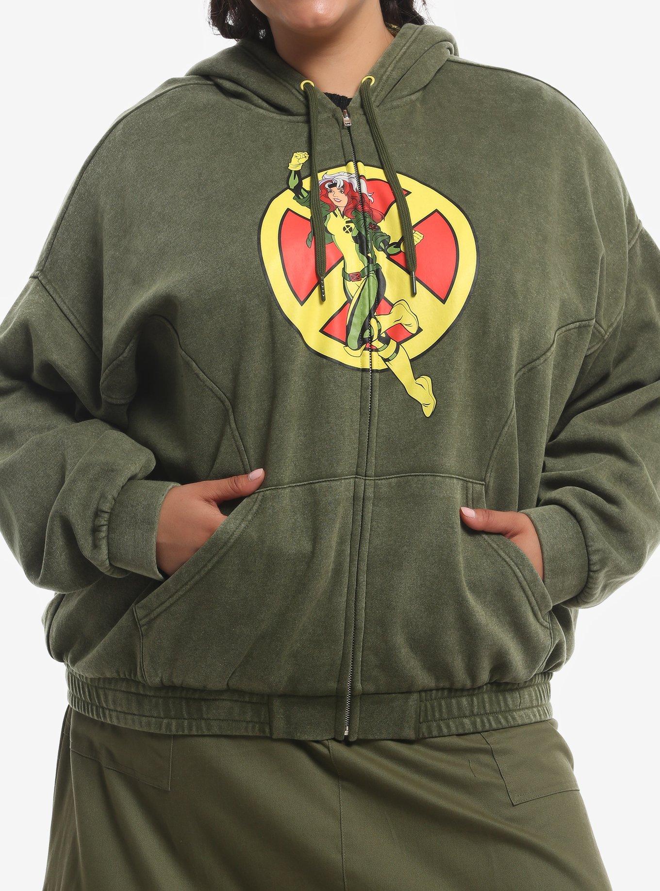 Marvel X-Men '97 Rogue Girls Hoodie Plus Size