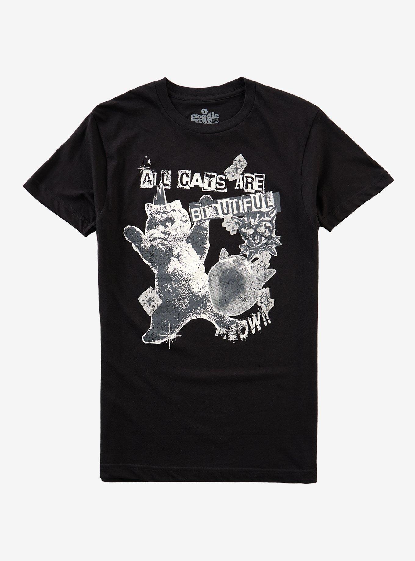 All Beautiful Cats T-Shirt By Goodie Two Sleeves, , hi-res