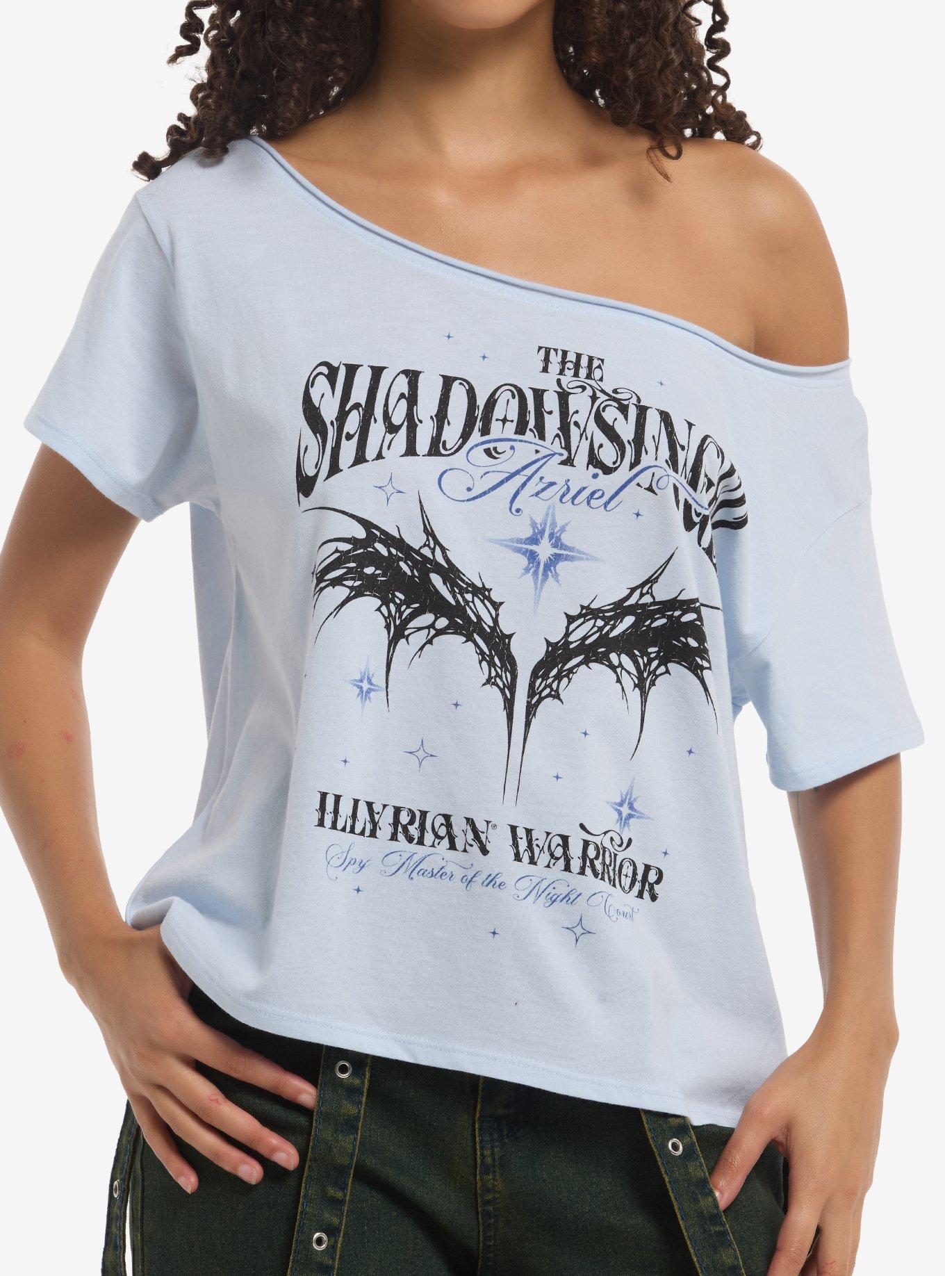 A Court Of Thorns And Roses Azriel Girls Off-Shoulder T-Shirt, , hi-res