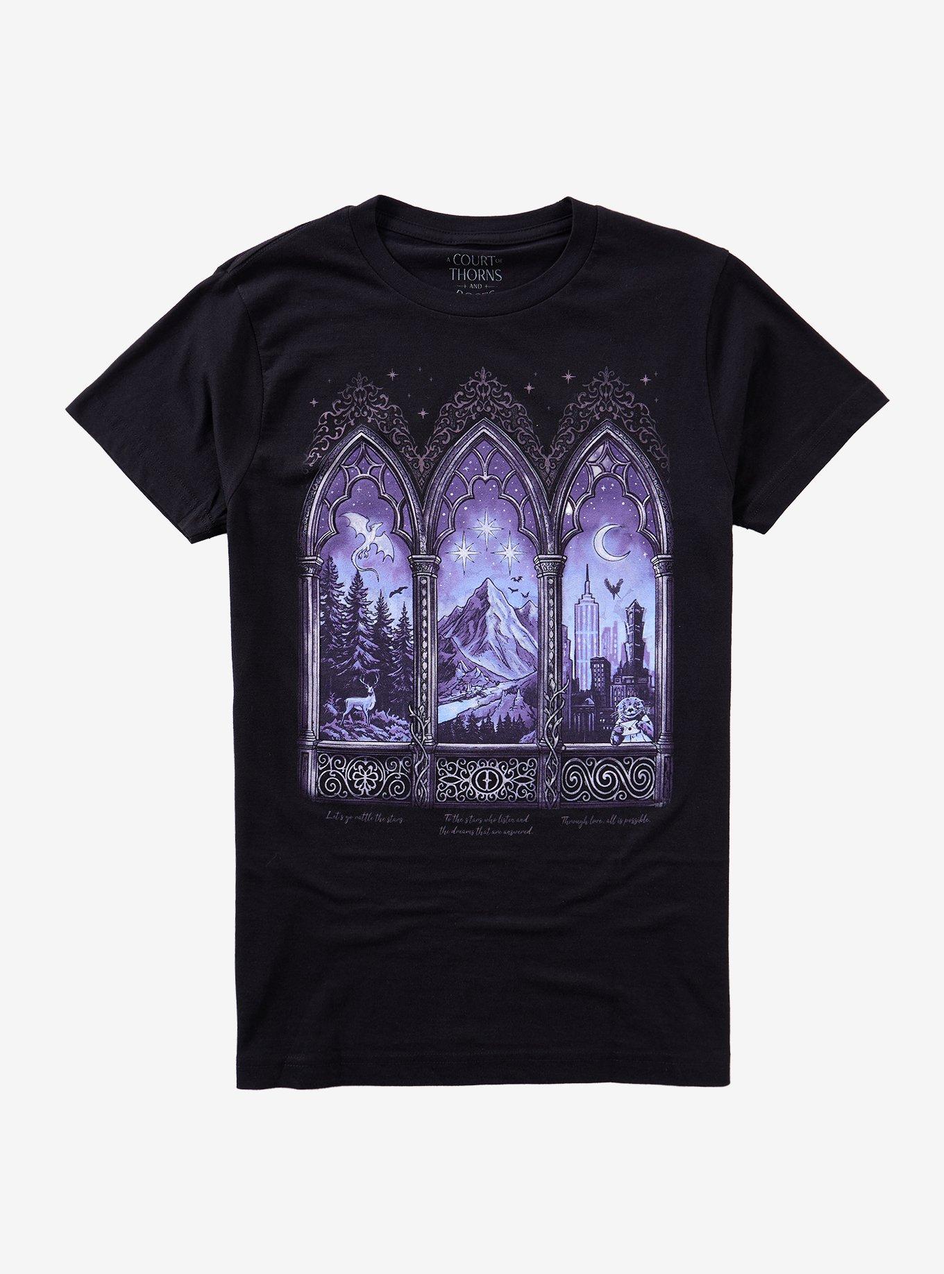 A Court Of Thorns And Roses Night Court Window T-Shirt, , hi-res