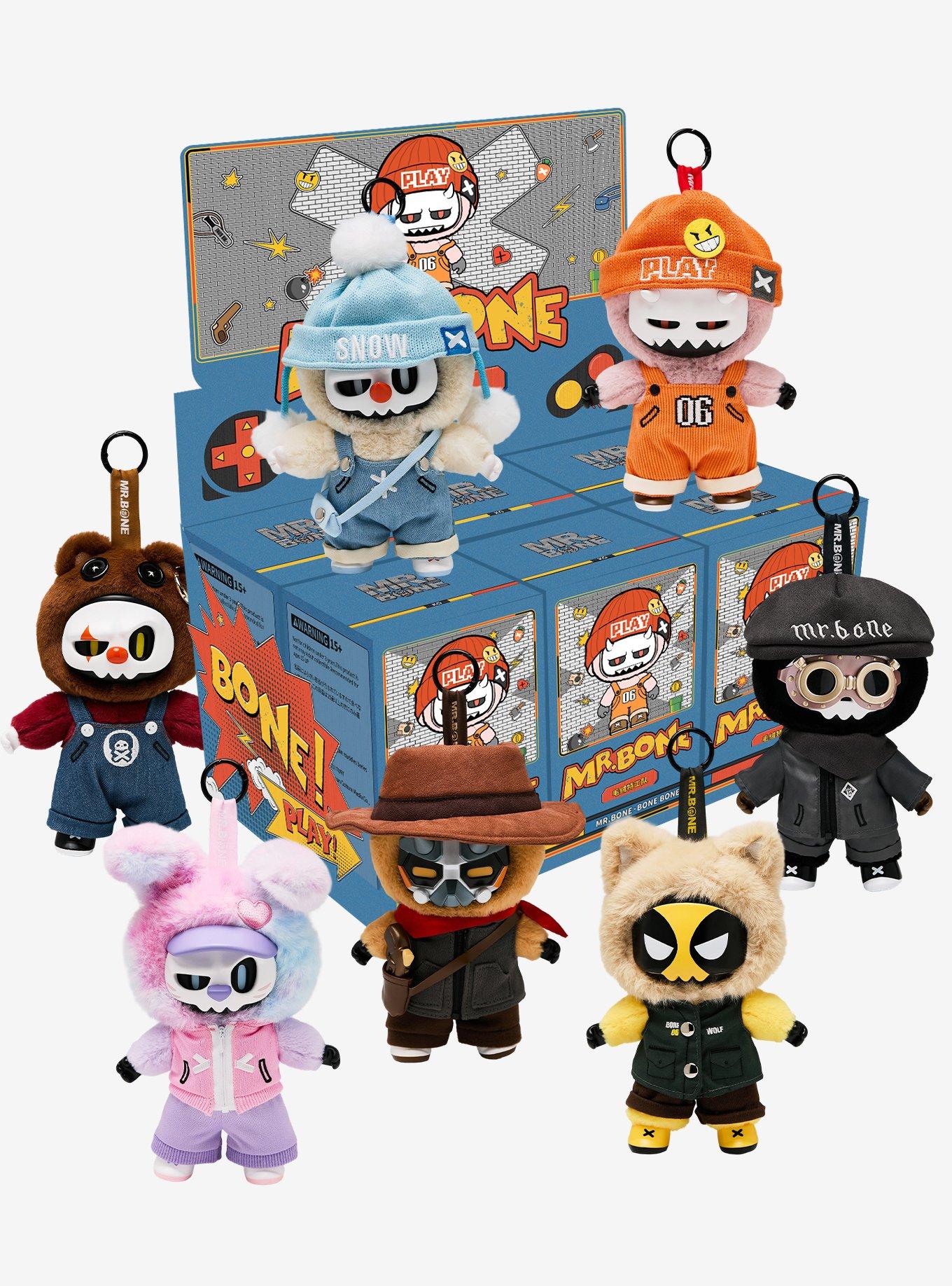 Mr. Bone Buddies Blind Box Plush Bag Charm, , hi-res
