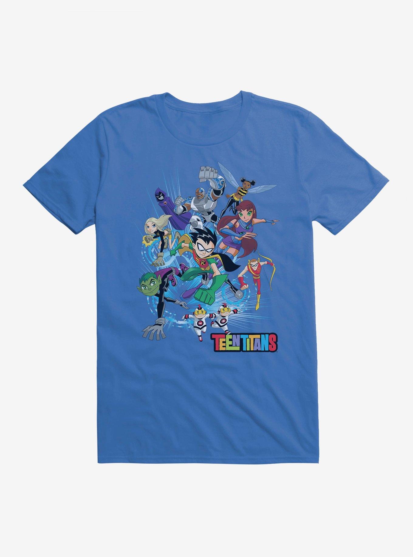 Teen Titans Assemble T-Shirt, , hi-res