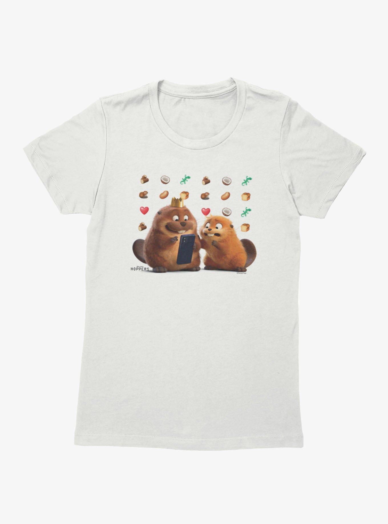 Disney Pixar Hoppers Mabel King George Emoji Splash Womens T-Shirt, , hi-res