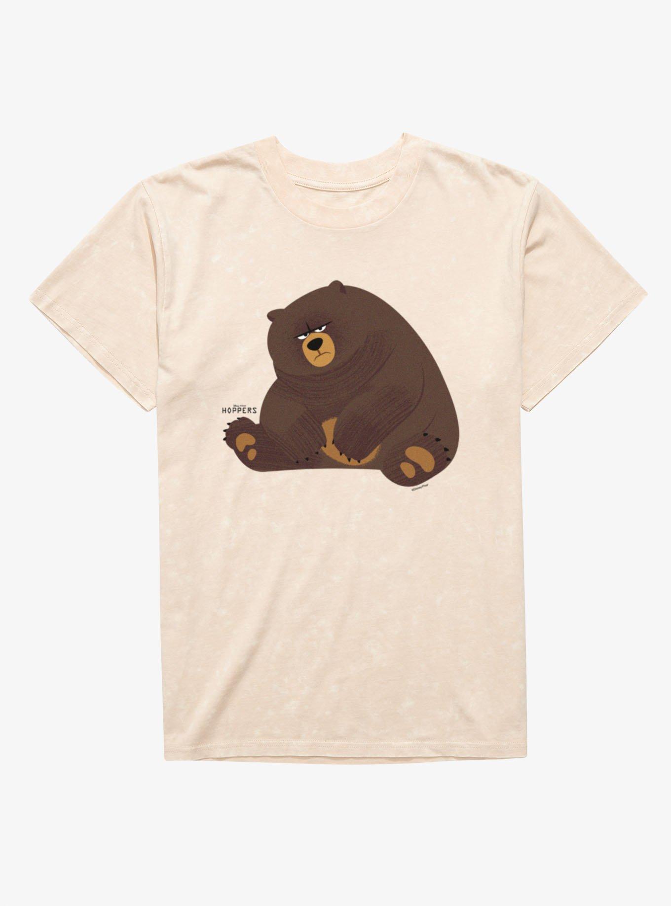 Disney Pixar Hoppers Grumpy Ellen Bear Mineral Wash T-Shirt, , hi-res
