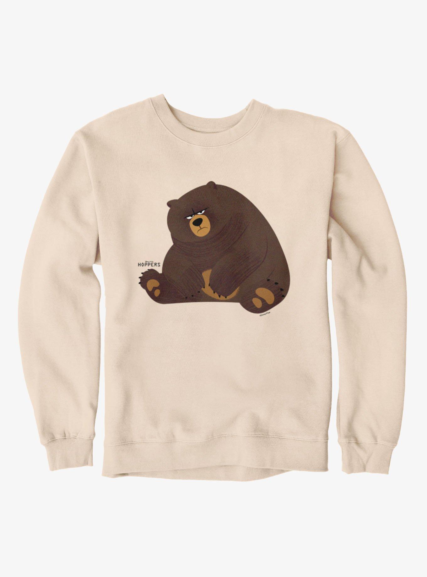 Disney Pixar Hoppers Grumpy Ellen Bear Sweatshirt, SAND, hi-res