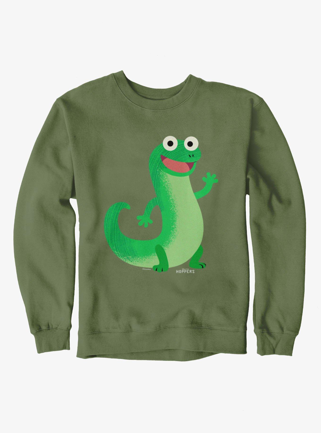 Disney Pixar Hoppers Waving Tom Lizard Sweatshirt, , hi-res