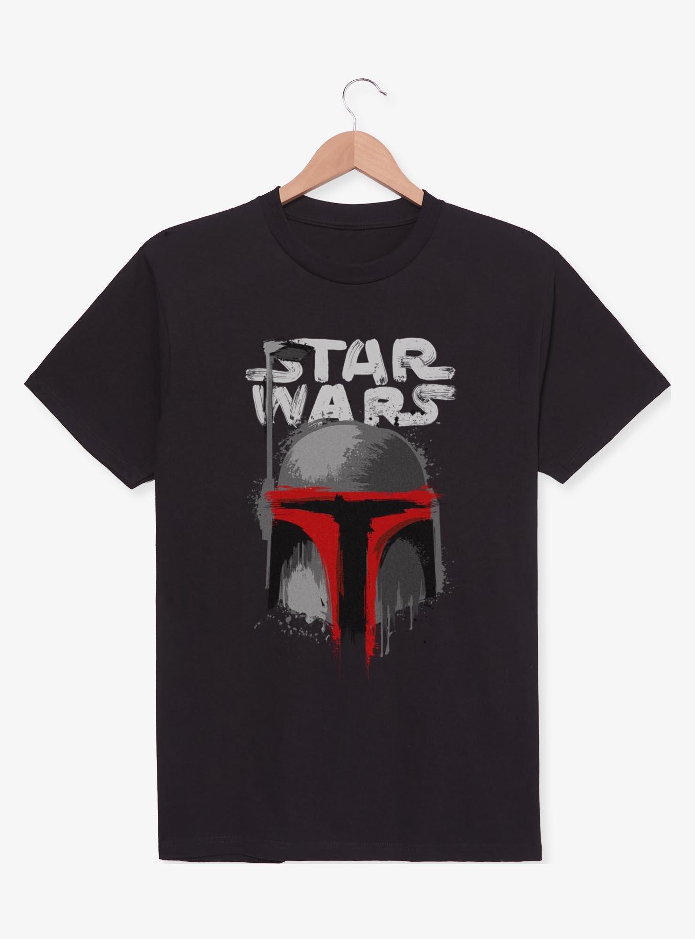 Star Wars Boba Fett Painting Style T-Shirt, , hi-res