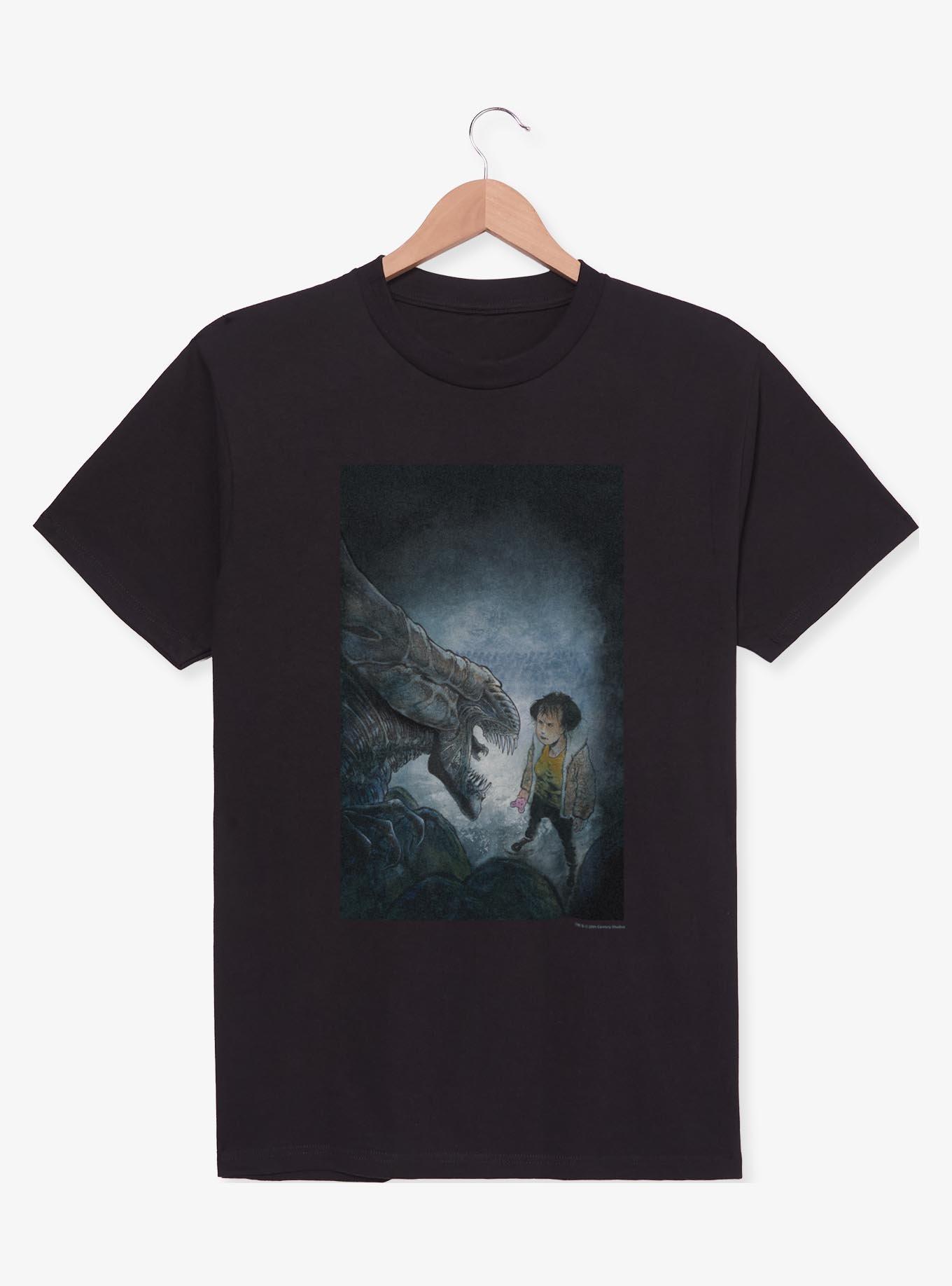 Alien Xenomorph And Kid T-Shirt, , hi-res