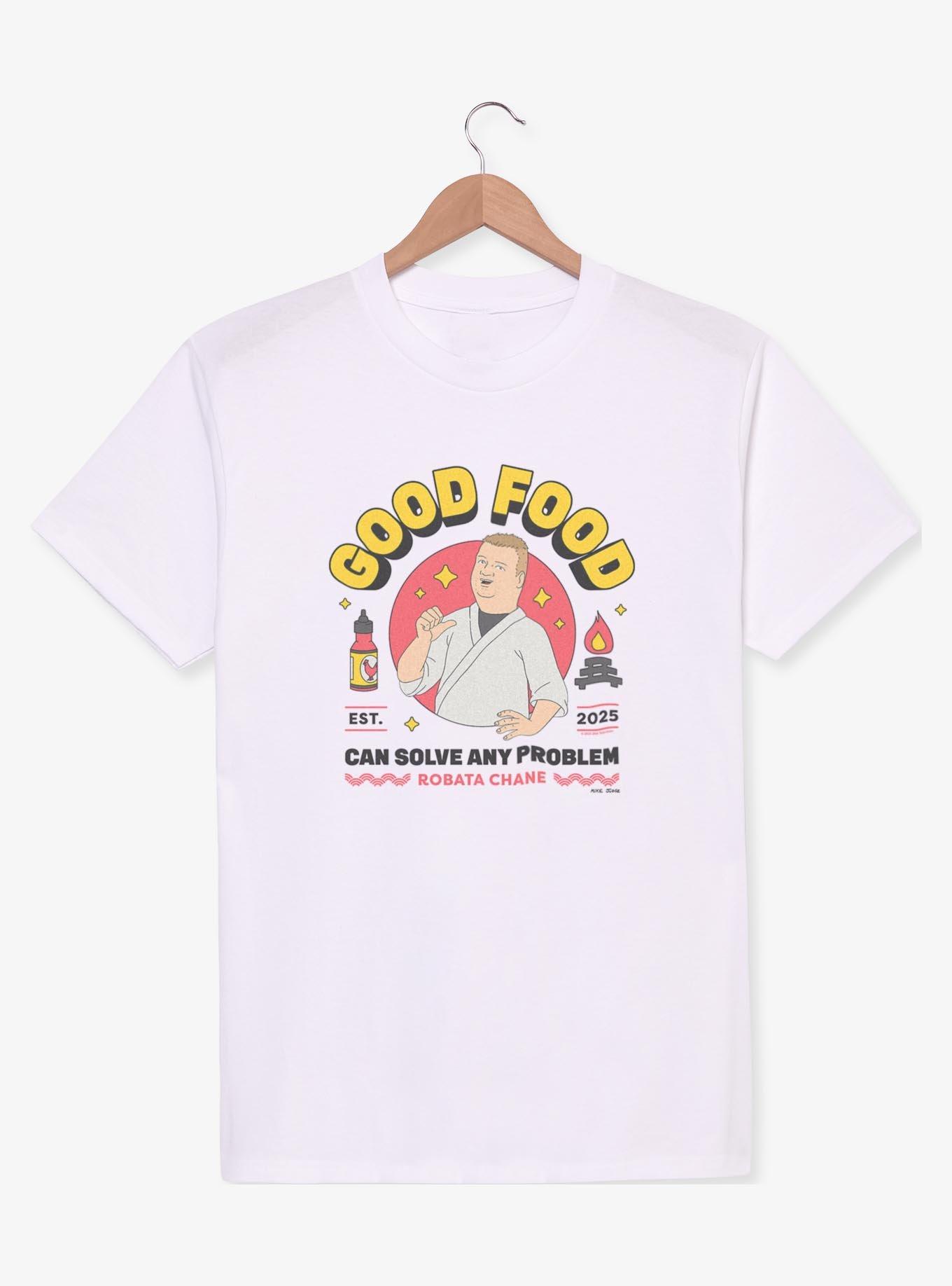 King Of The Hill Good Food Can Solve Any Problem Robata Chane T-Shirt, , hi-res