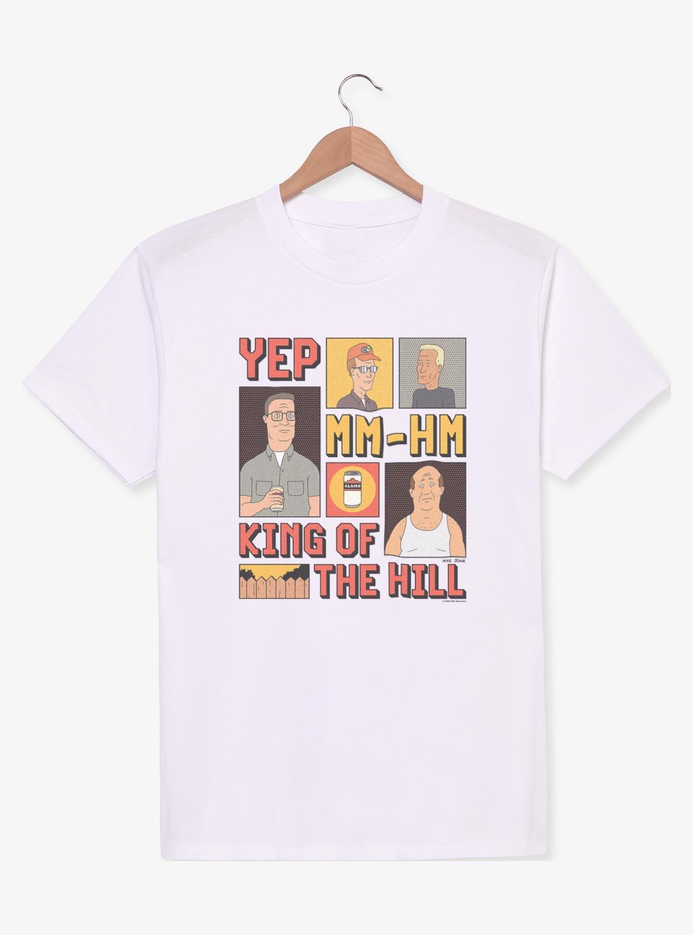 King Of The Hill Yep MM-HM Panels T-Shirt, , hi-res
