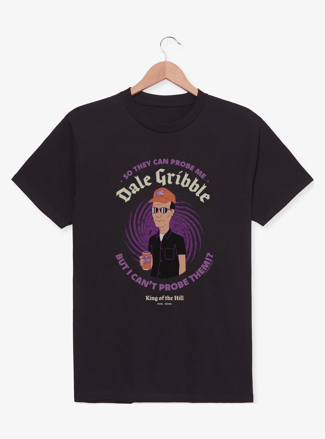 King Of The Hill Dale Gribble Can't Probe Them T-Shirt, , hi-res