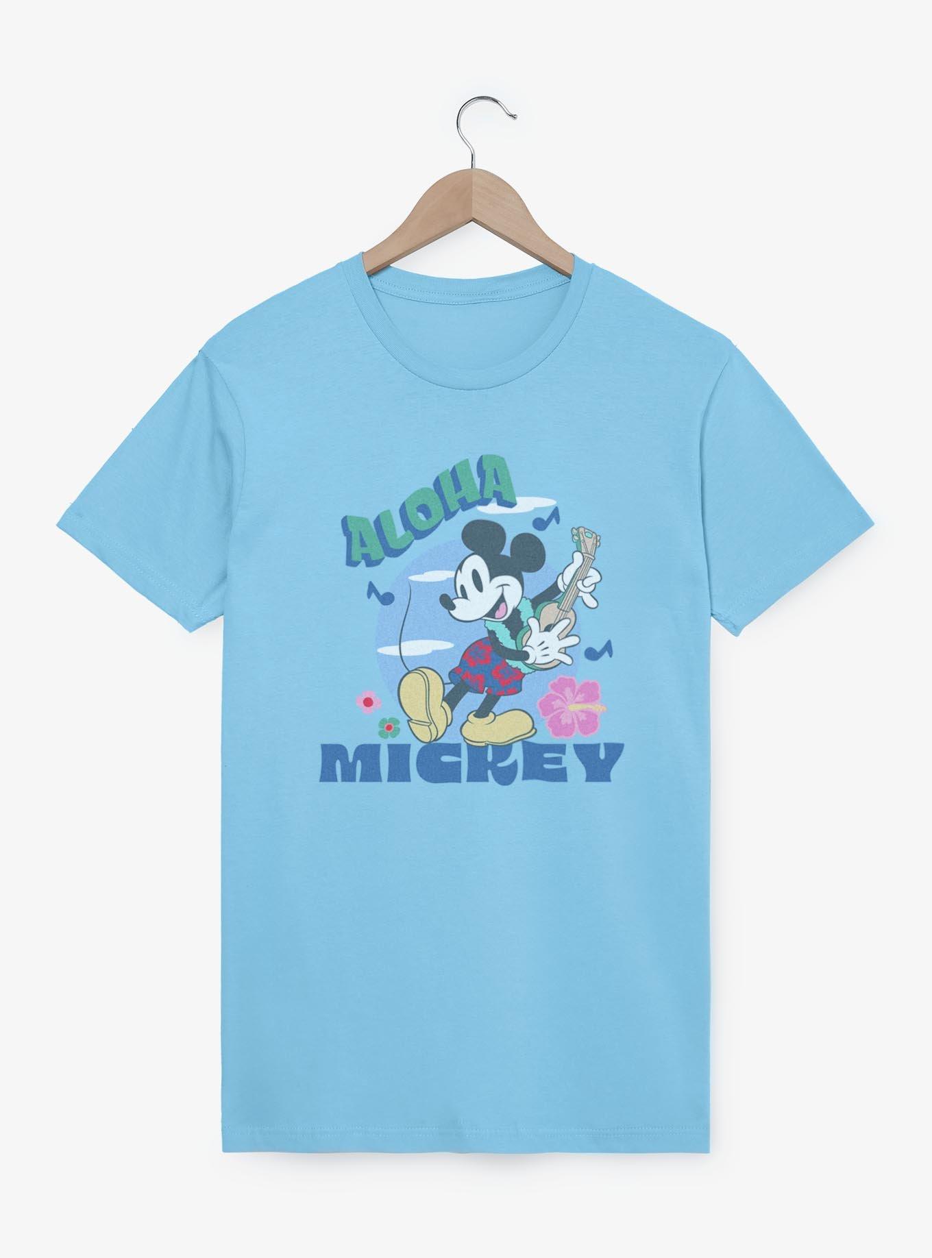 Disney Mickey Mouse Aloha Ukelele T-Shirt, , hi-res