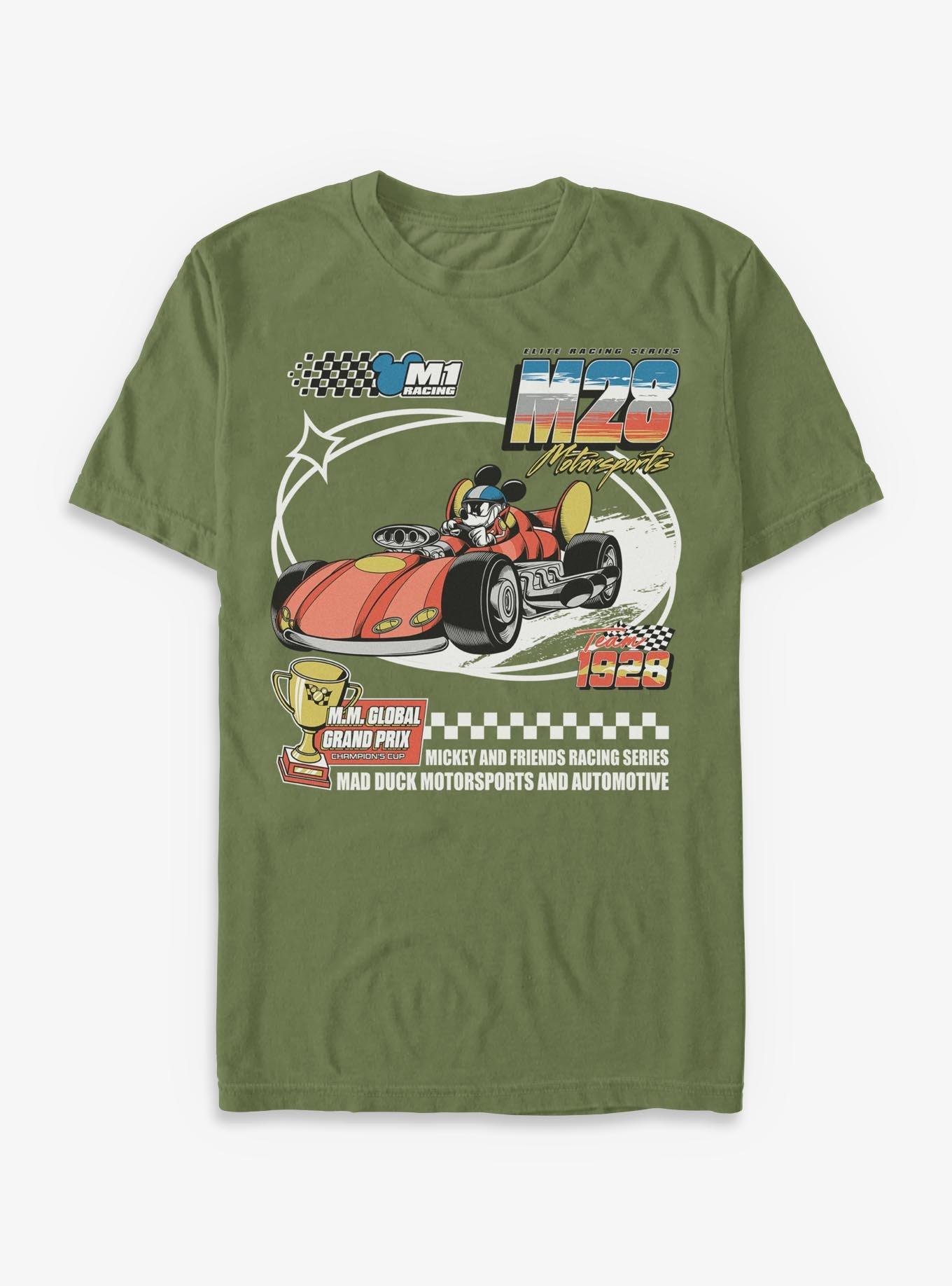 Disney Mickey Mouse M28 Motorsports Racing T-Shirt, , hi-res