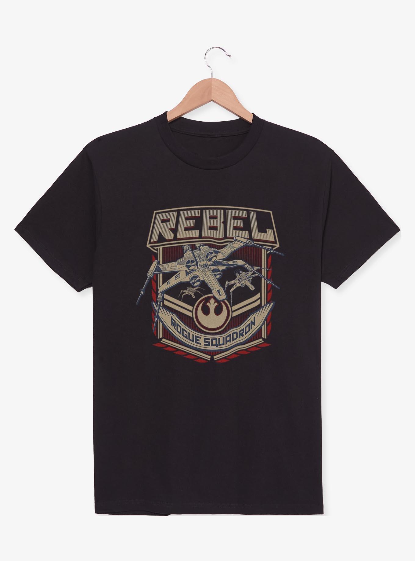 Star Wars Rebel Rogue Squadron T-Shirt, BLACK, hi-res
