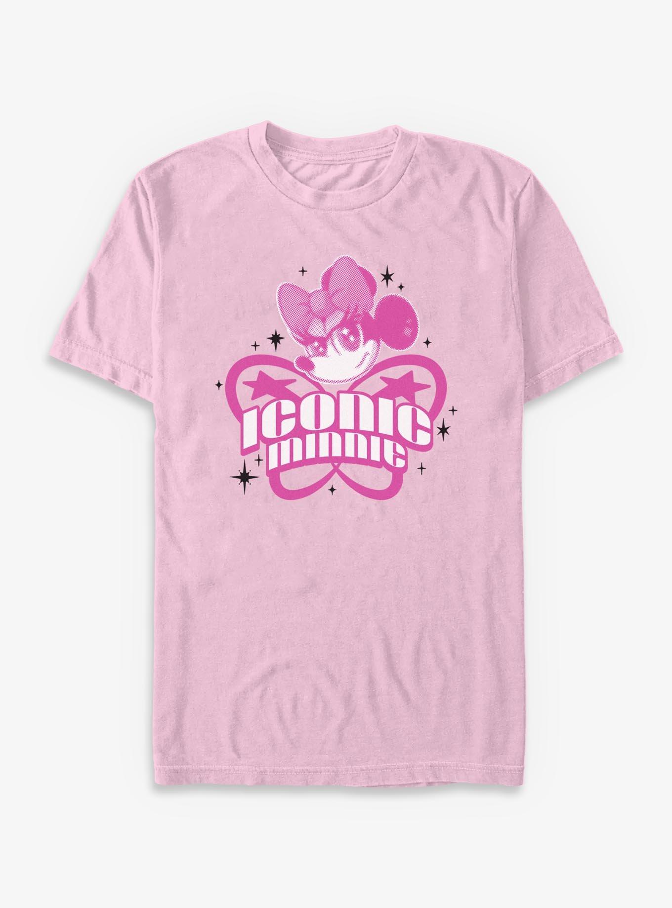 Disney Minnie Mouse Iconic Y2K Girlie Garment-Dyed T-Shirt, , hi-res