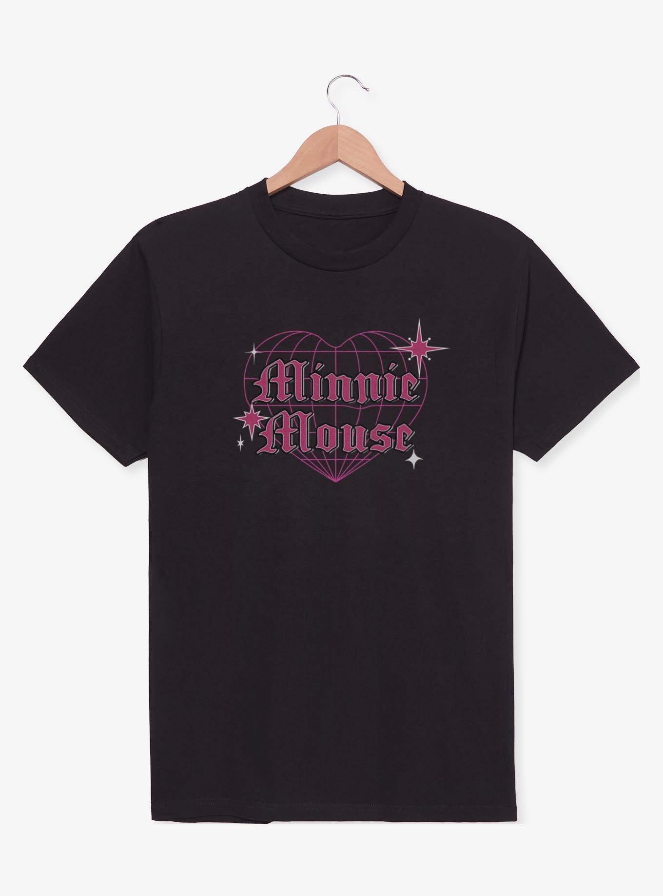 Disney Minnie Mouse Cyber Heart Y2K T-Shirt, , hi-res