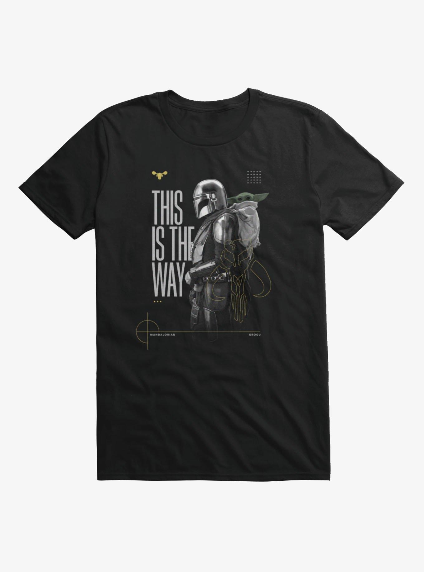 Star Wars The Mandalorian And Grogu This Is The Way Side Pose T-Shirt, , hi-res