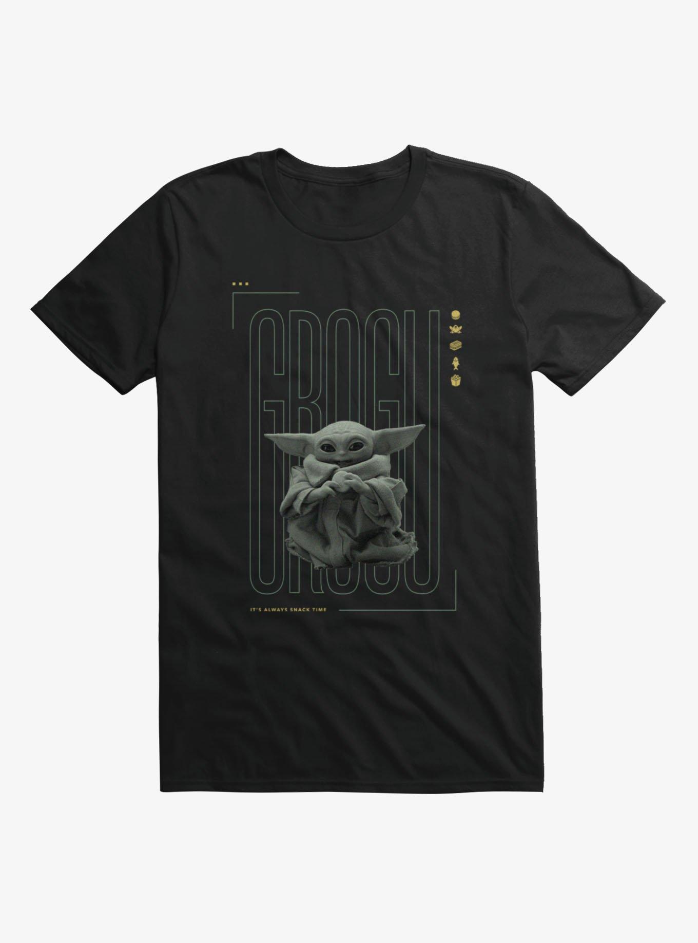 Star Wars The Mandalorian And Grogu Grogu Snacking T-Shirt, , hi-res