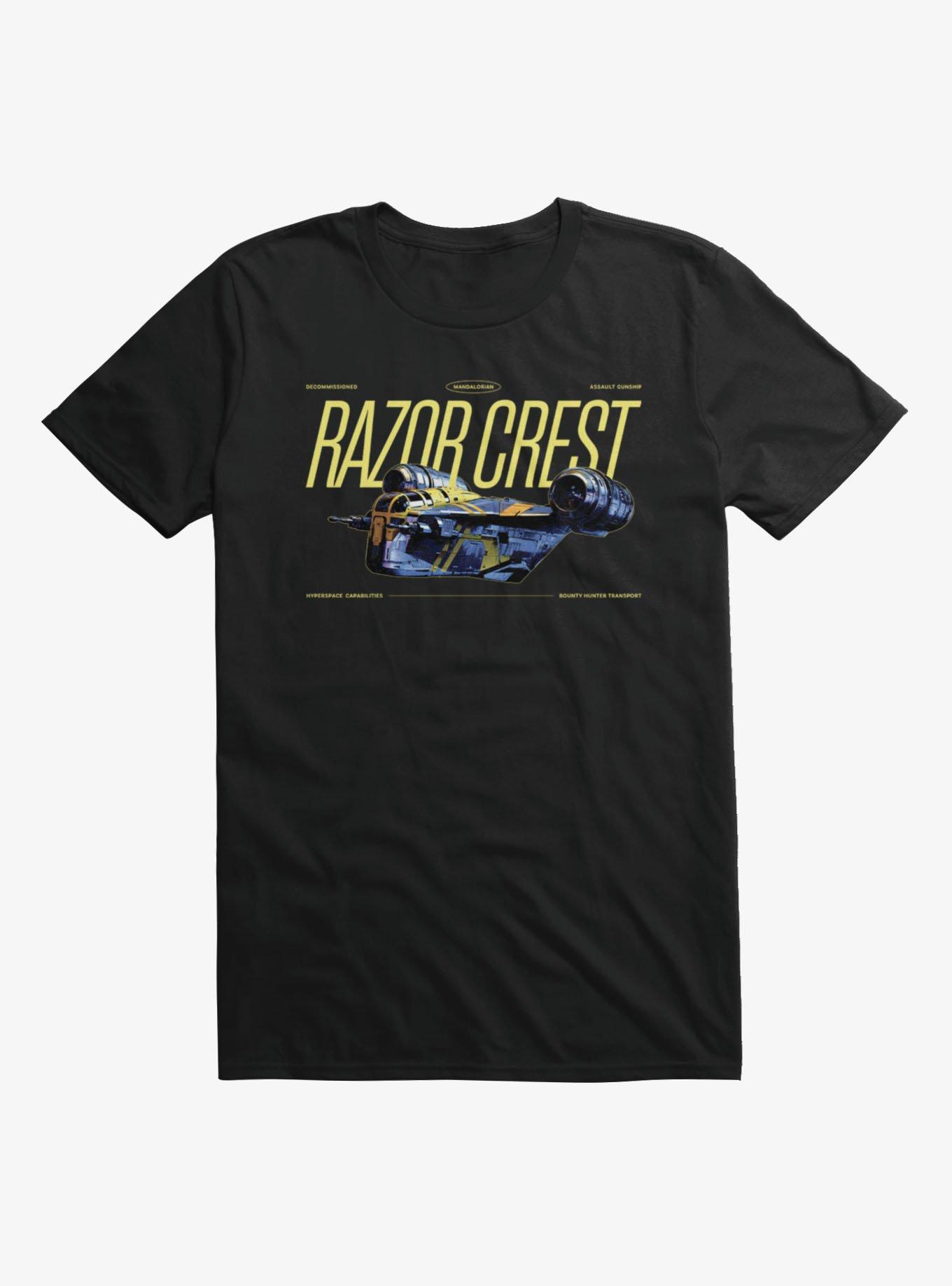 Star Wars The Mandalorian And Grogu Razor Crest New Paint T-Shirt, , hi-res