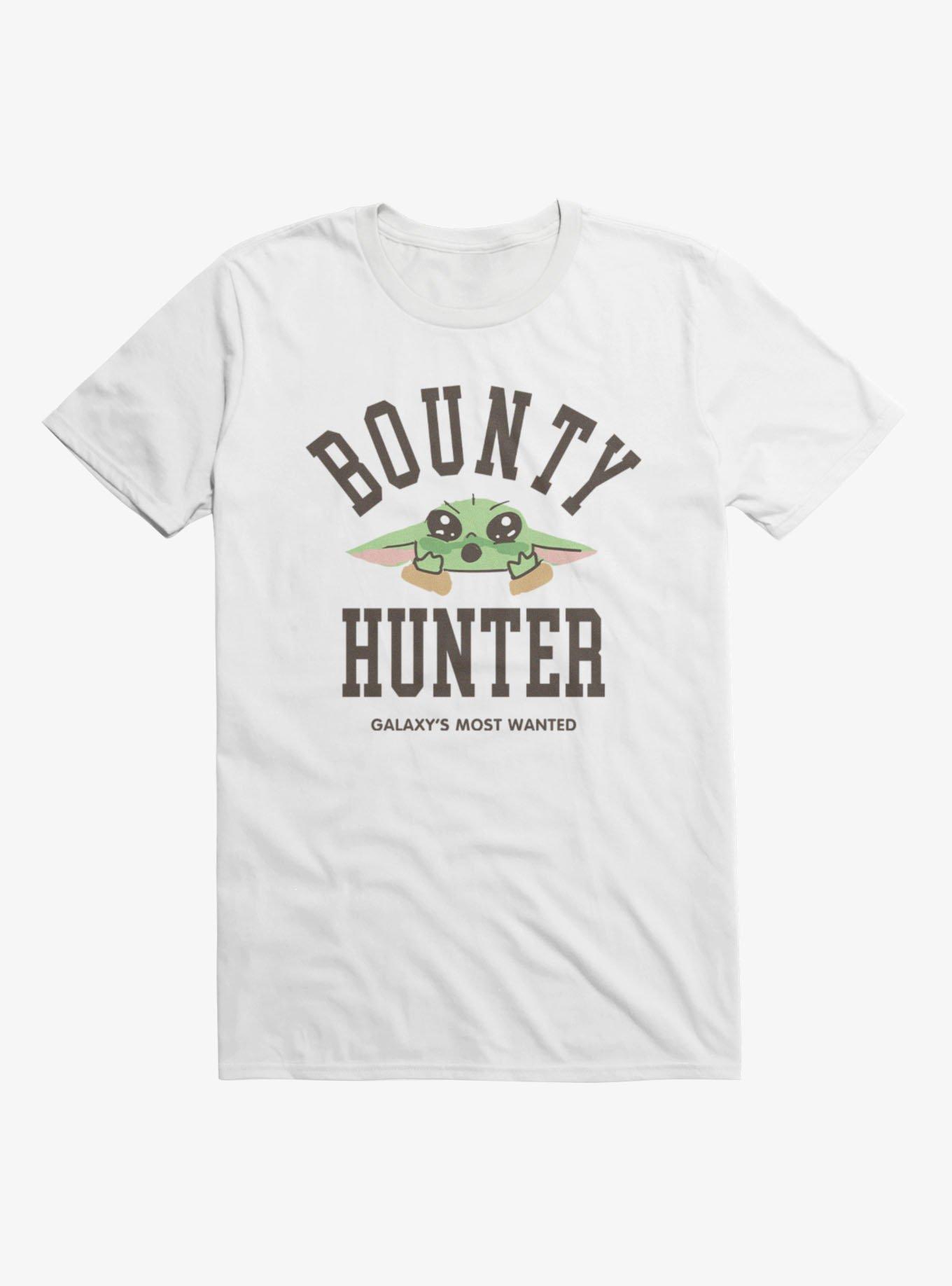 Star Wars The Mandalorian And Grogu Bounty Hunter Most Wanted T-Shirt, , hi-res