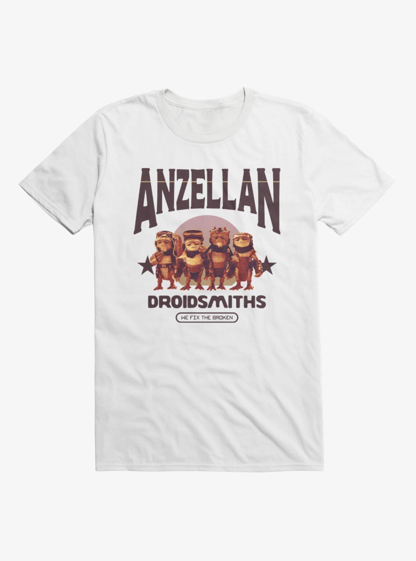 Star Wars The Mandalorian And Grogu Anzellan Droidsmith We Fix The Broken T-Shirt, , hi-res