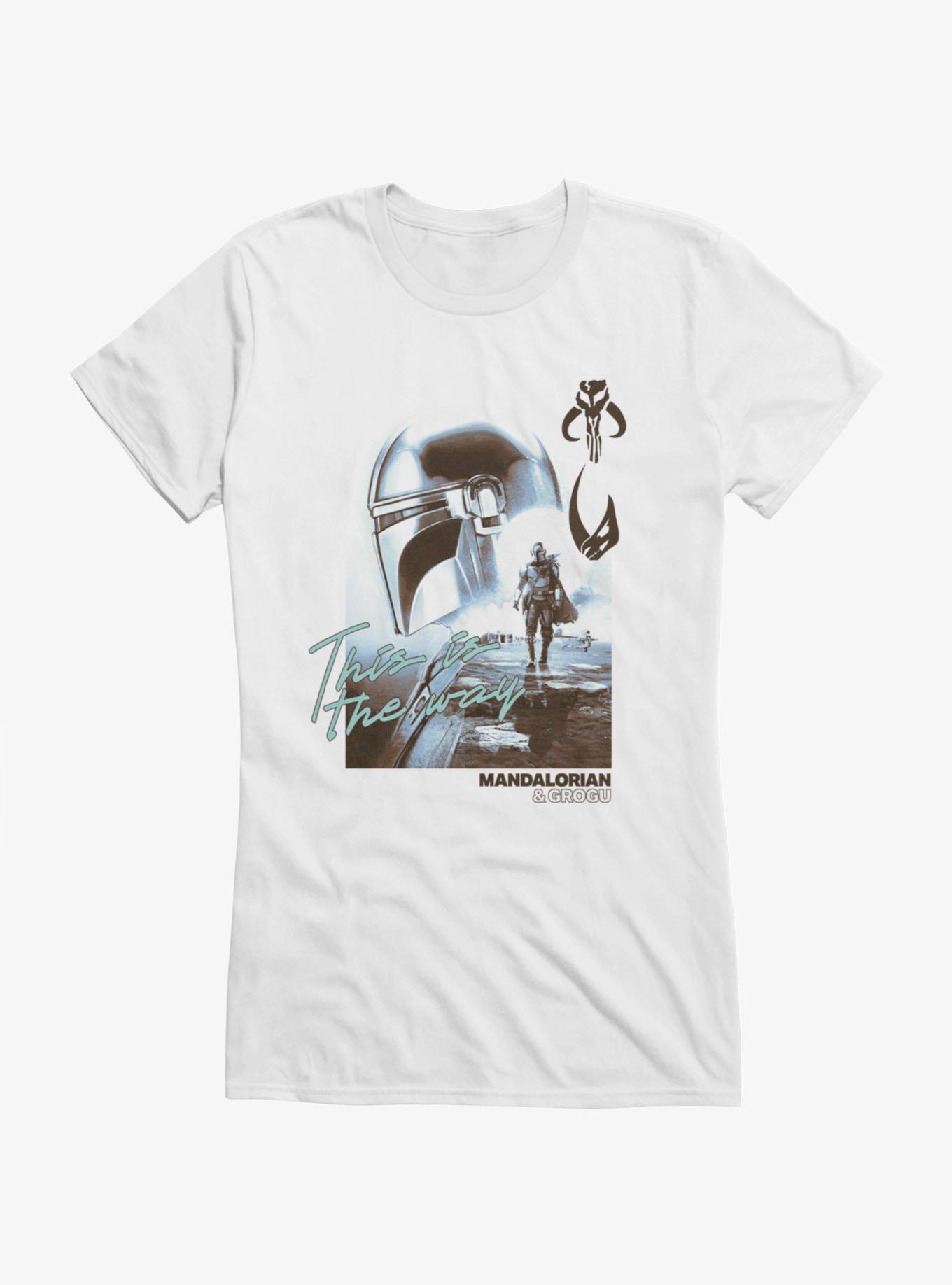 Star Wars The Mandalorian And Grogu This Is The Way Together Girls T-Shirt Hot Topic Exclusive, , hi-res
