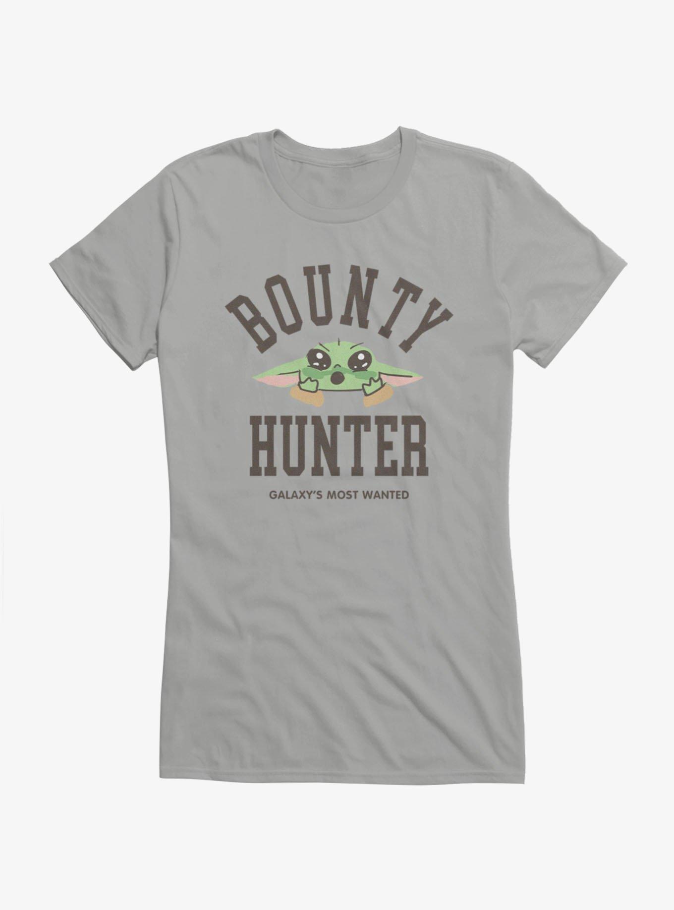 Star Wars The Mandalorian And Grogu Bounty Hunter Most Wanted Girls T-Shirt, , hi-res
