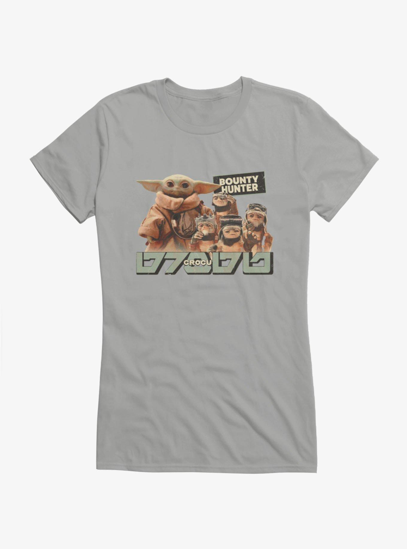 Star Wars The Mandalorian And Grogu Grogu Grogu & Anzellans The Bounty Hunter Girls T-Shirt, , hi-res