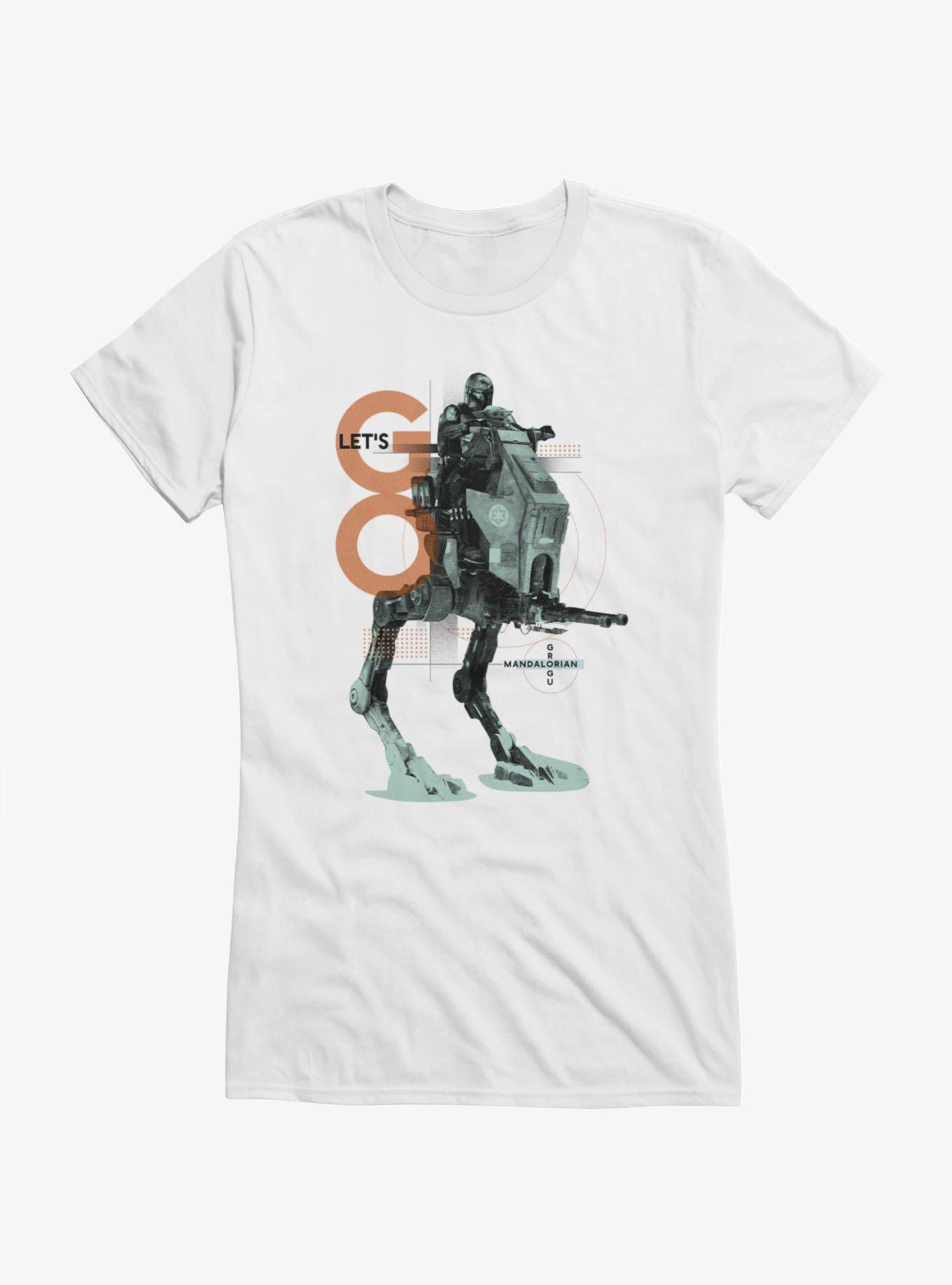 Star Wars The Mandalorian And Grogu Lets Go Walker Girls T-Shirt, , hi-res