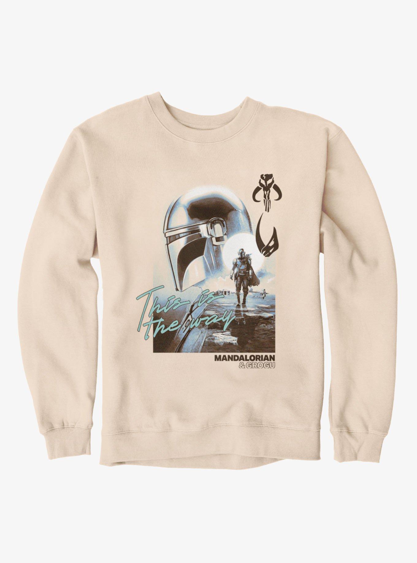 Star Wars The Mandalorian And Grogu This Is The Way Together Sweatshirt Hot Topic Exclusive, , hi-res