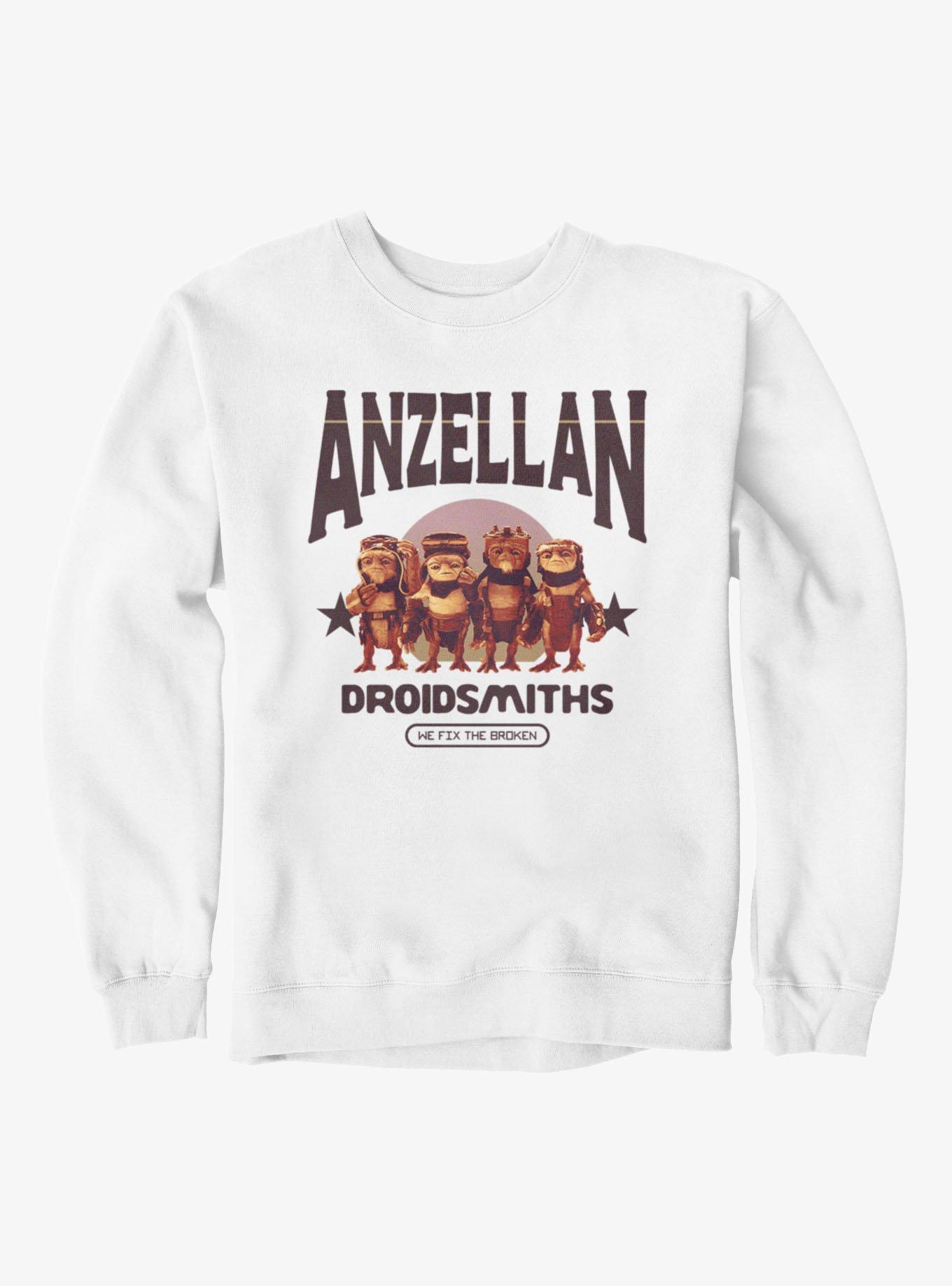 Star Wars The Mandalorian And Grogu Anzellan Droidsmith We Fix The Broken Sweatshirt, , hi-res