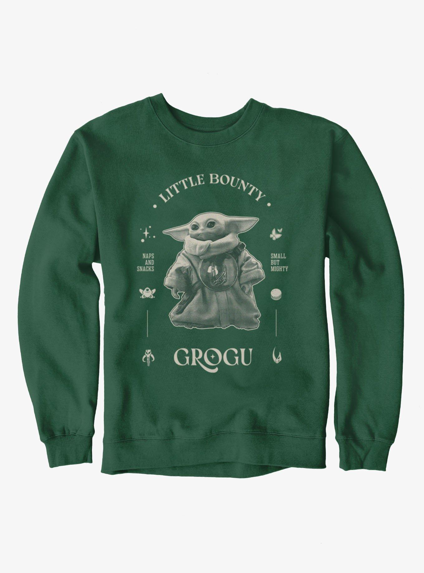 Star Wars The Mandalorian And Grogu Little Bounty Grogu Sweatshirt, , hi-res