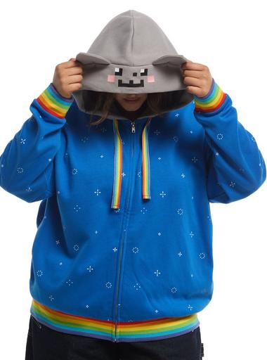 Nyan Cat Plush Ears Girls Hoodie Plus Size | Hot Topic