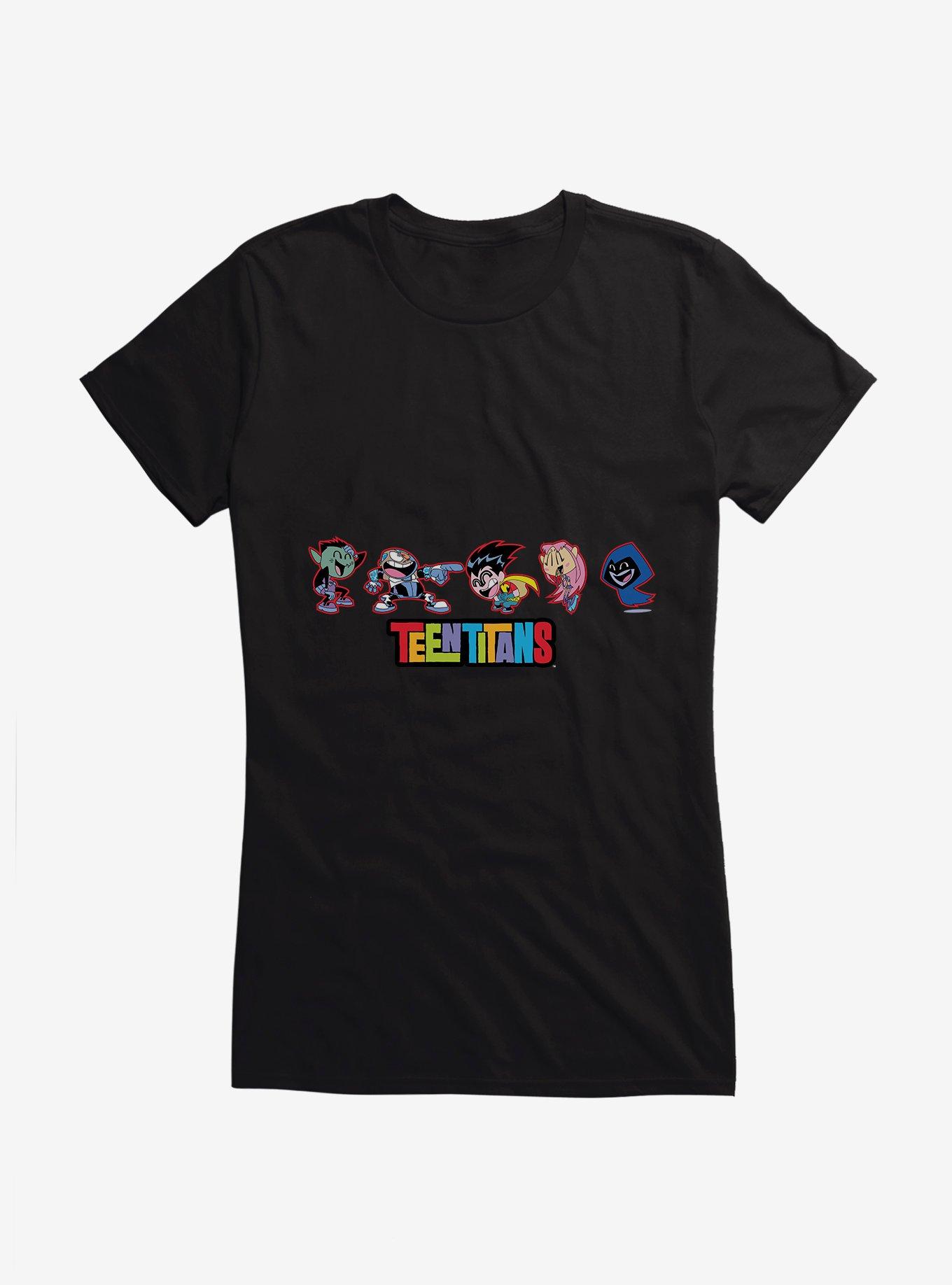 Teen Titans Laugh Riot Girls T-Shirt, , hi-res