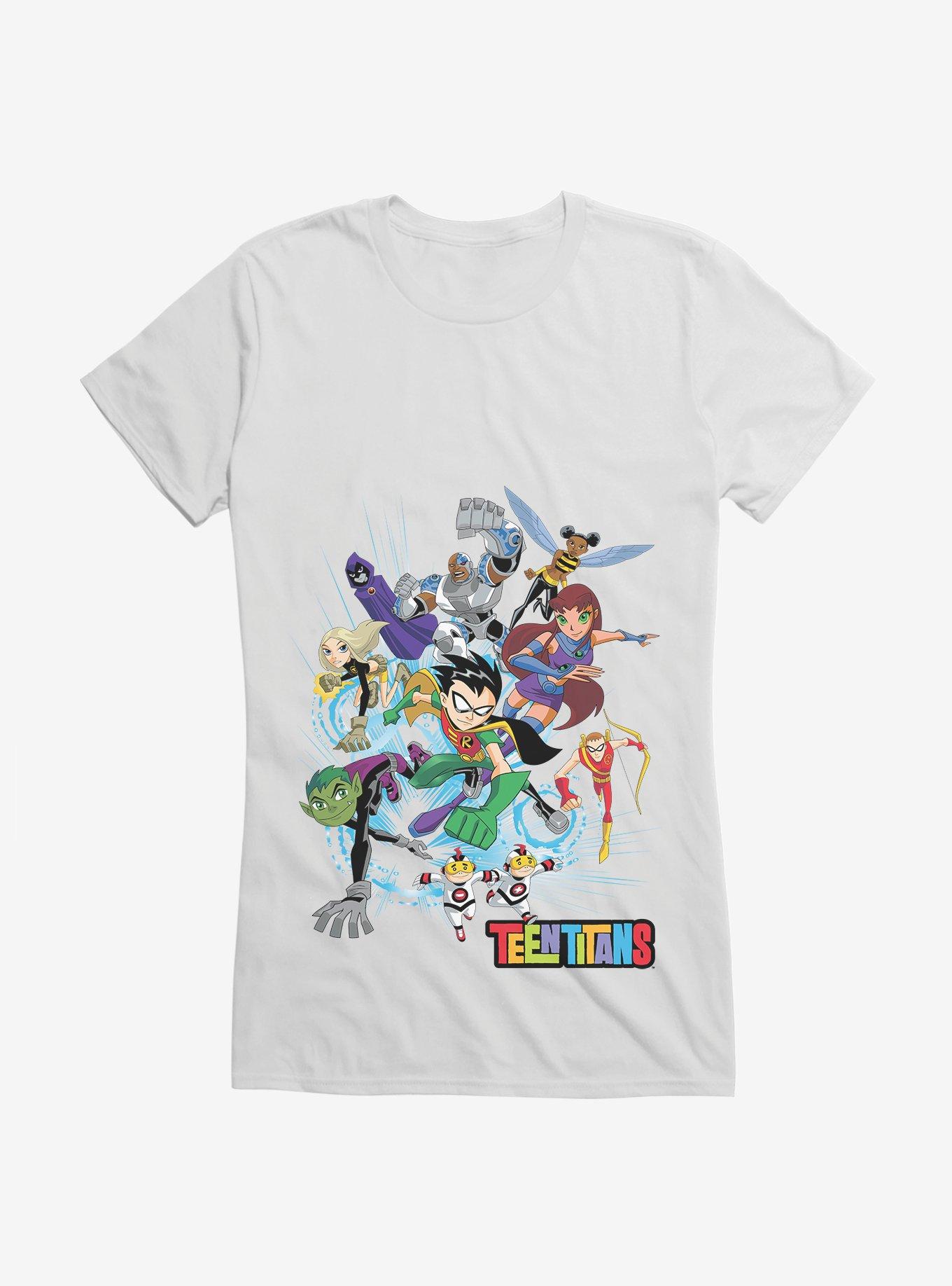Teen Titans Assemble Girls T-Shirt, , hi-res