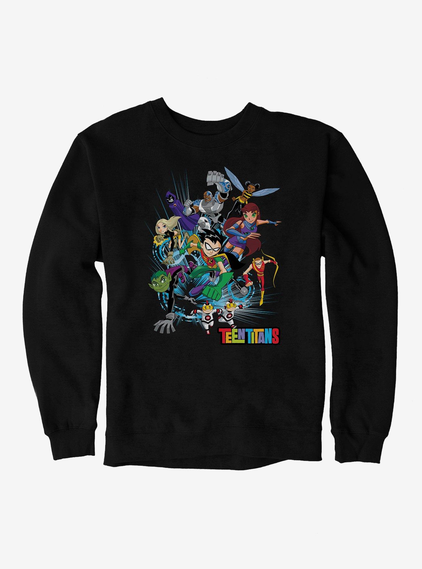 Teen Titans Assemble Sweatshirt, , hi-res