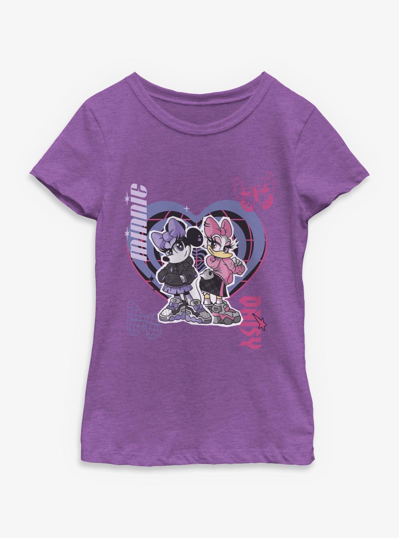 Disney Mickey Mouse & Daisy Duck Y2K Girlies Youth Girls T-Shirt, , hi-res