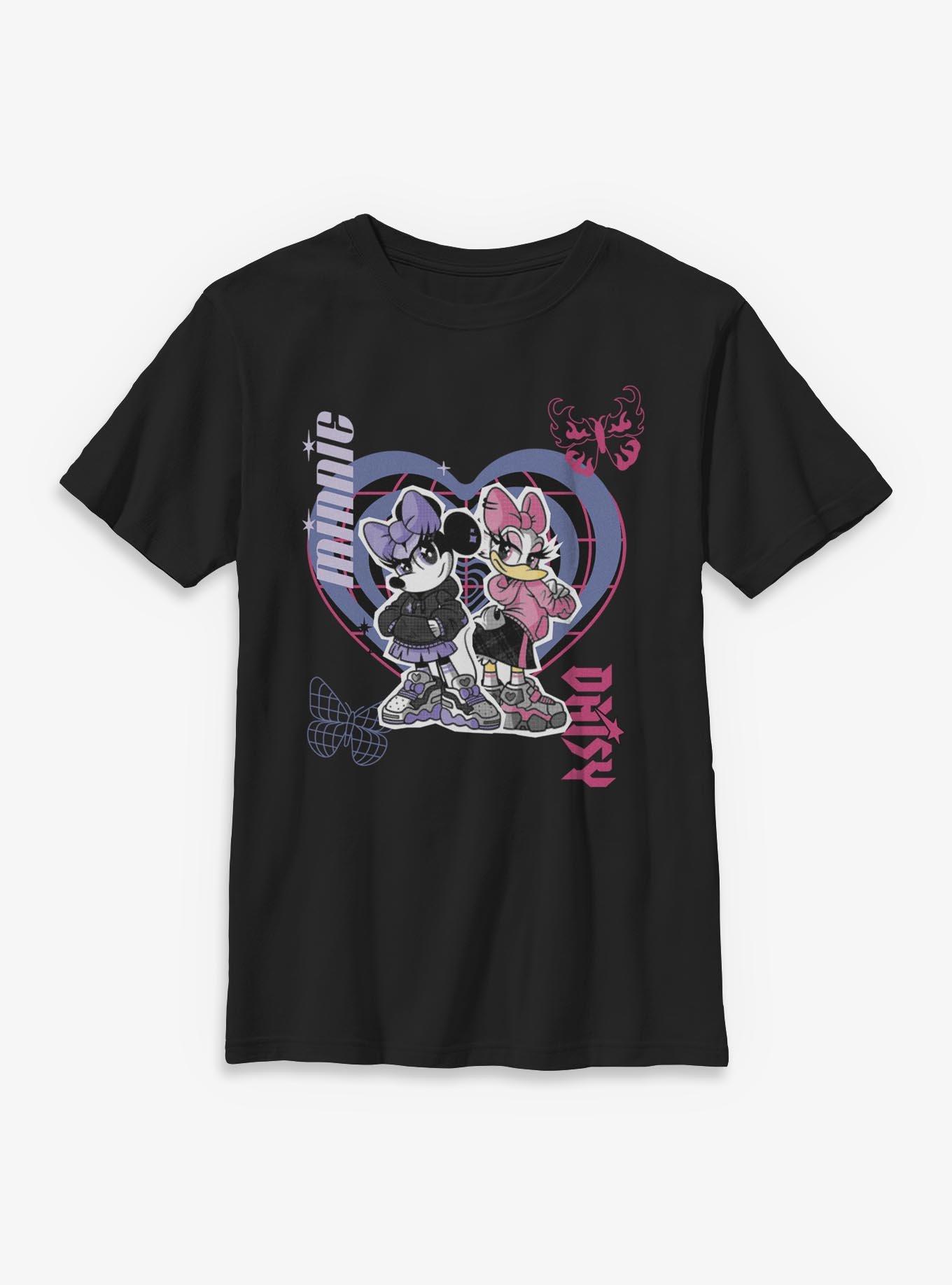 Disney Mickey Mouse & Daisy Duck Y2K Girlies Youth T-Shirt, , hi-res