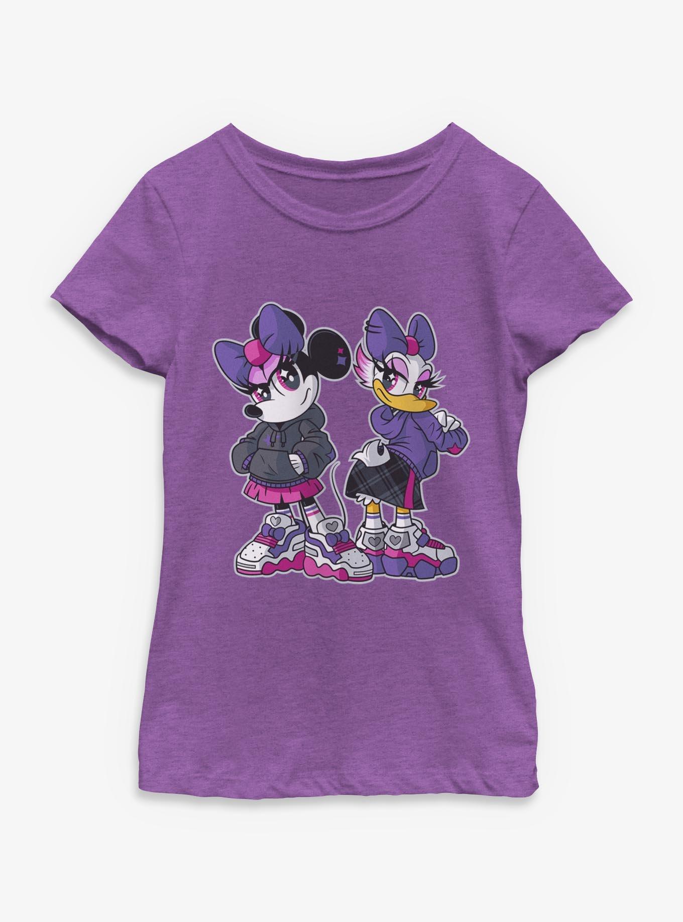 Disney Minnie Mouse & Daisy Duck Y2K Pose Youth Girls T-Shirt, , hi-res