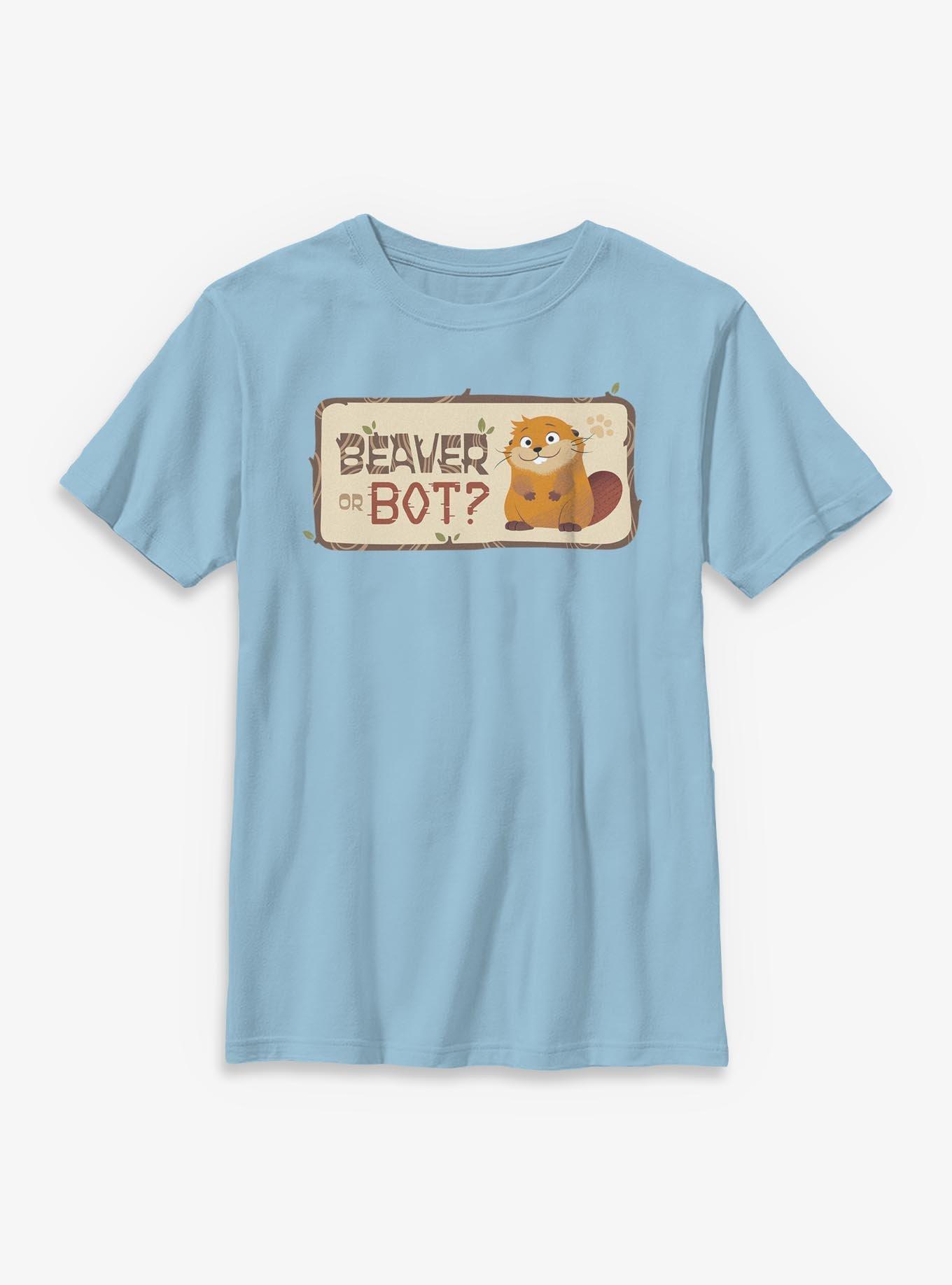 Disney Pixar Hoppers Beaver Or Bot Youth T-Shirt, LT BLUE, hi-res