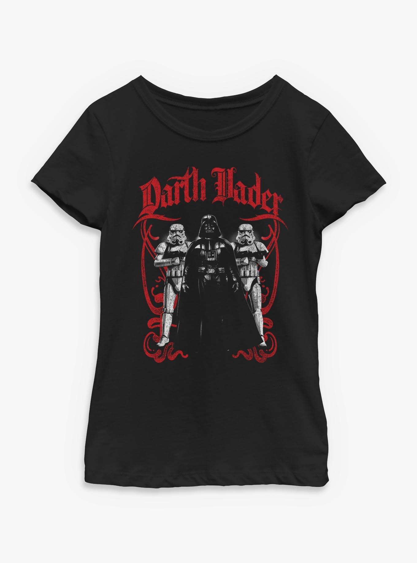 Star Wars Red Darth Vader Empire Youth Girls T-Shirt, , hi-res