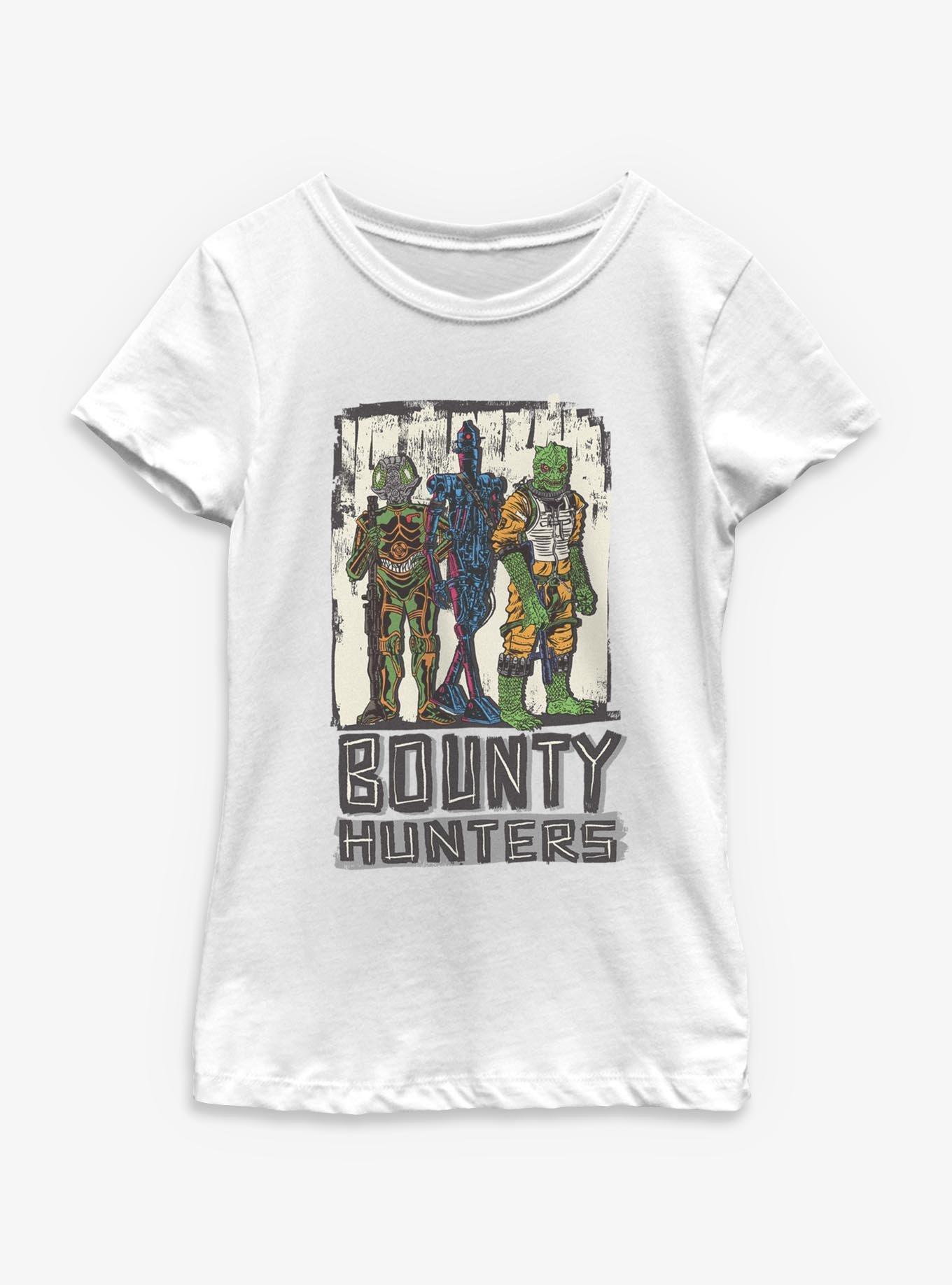 Star Wars Bounty Hunters Sign Youth Girls T-Shirt, , hi-res