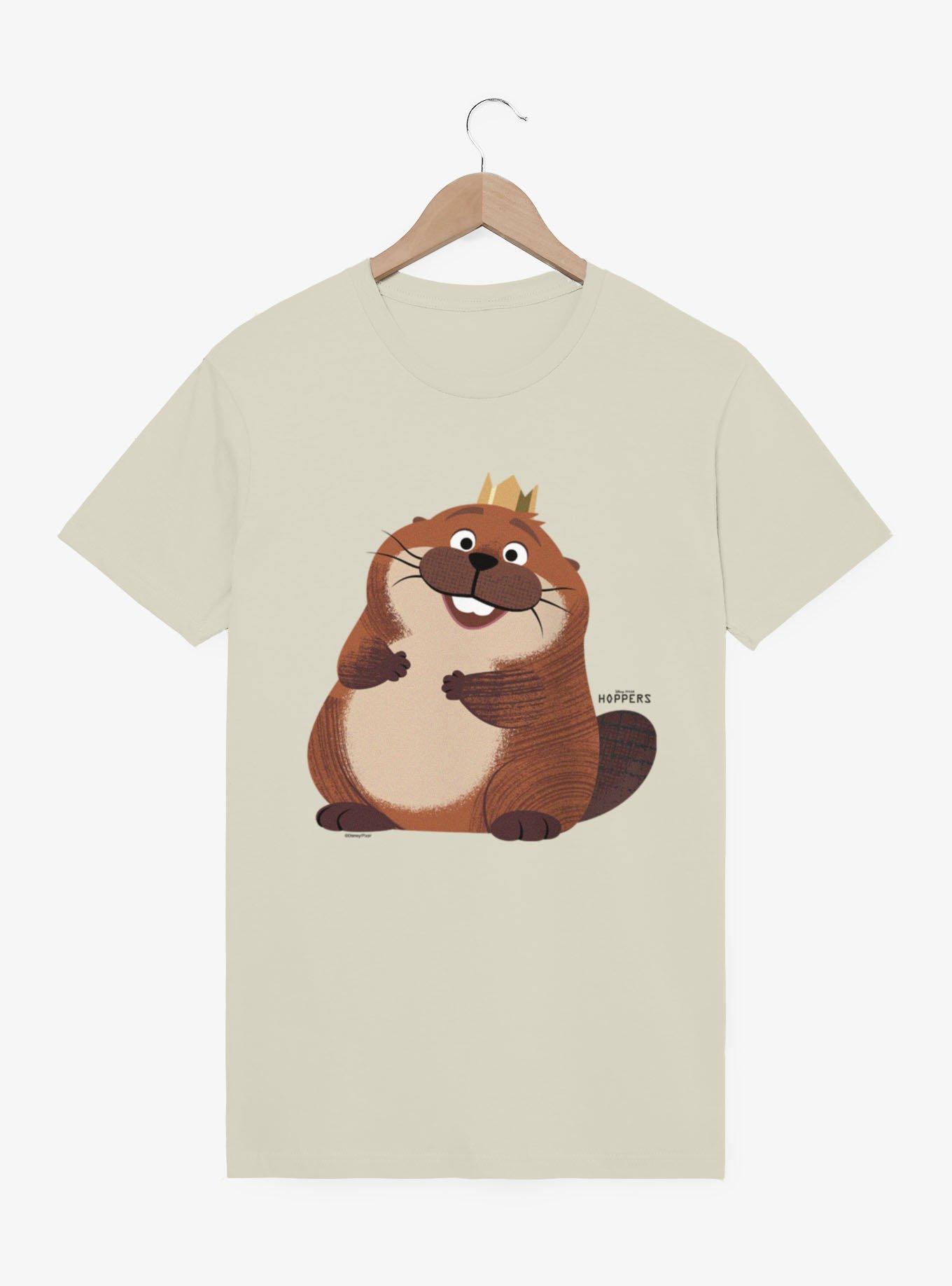 Disney Pixar Hoppers Happy King George Beaver T-Shirt, , hi-res